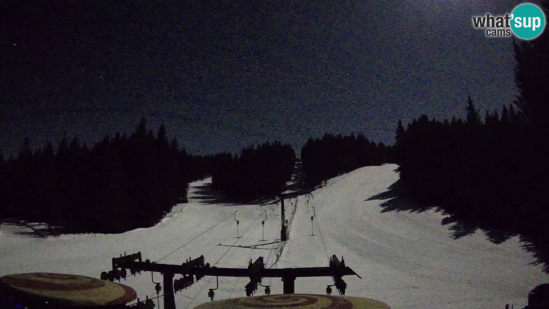 Comprensorio sciistico Rogla Webcam live Ostruščica piste 1 e 2