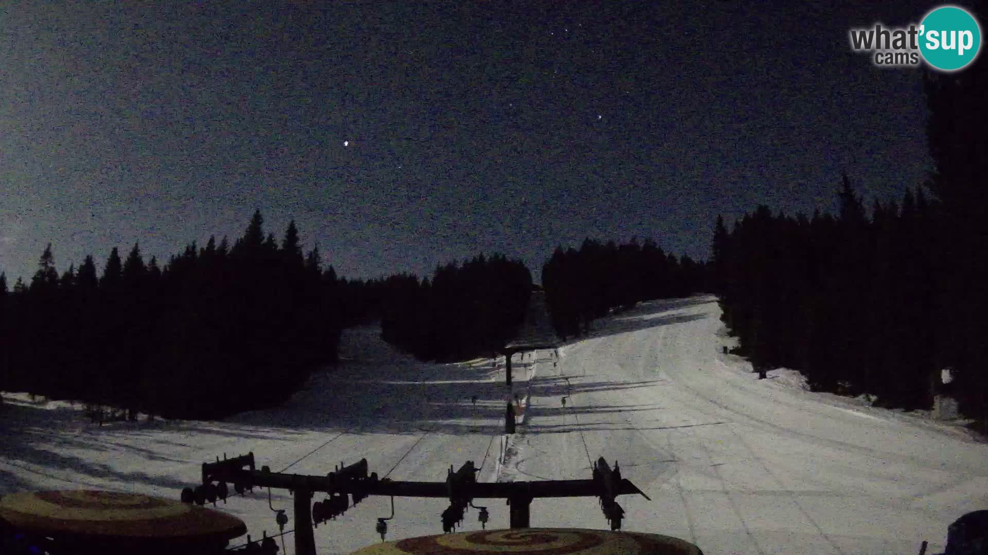 Estación de esquí Rogla Webcam Ostruščica pistas 1 y 2
