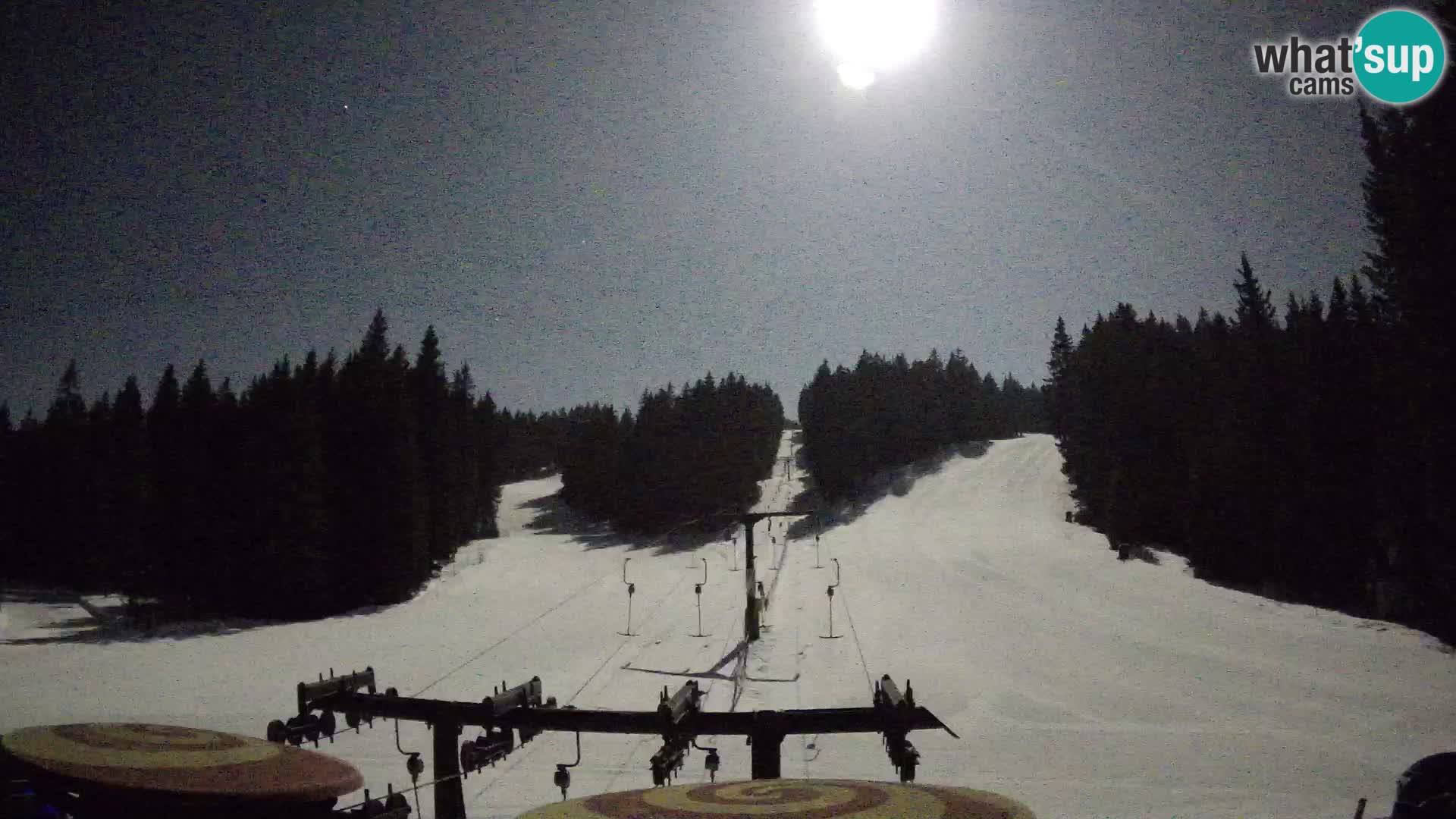 Station de ski Rogla Webcam Ostruščica pistes 1 et 2