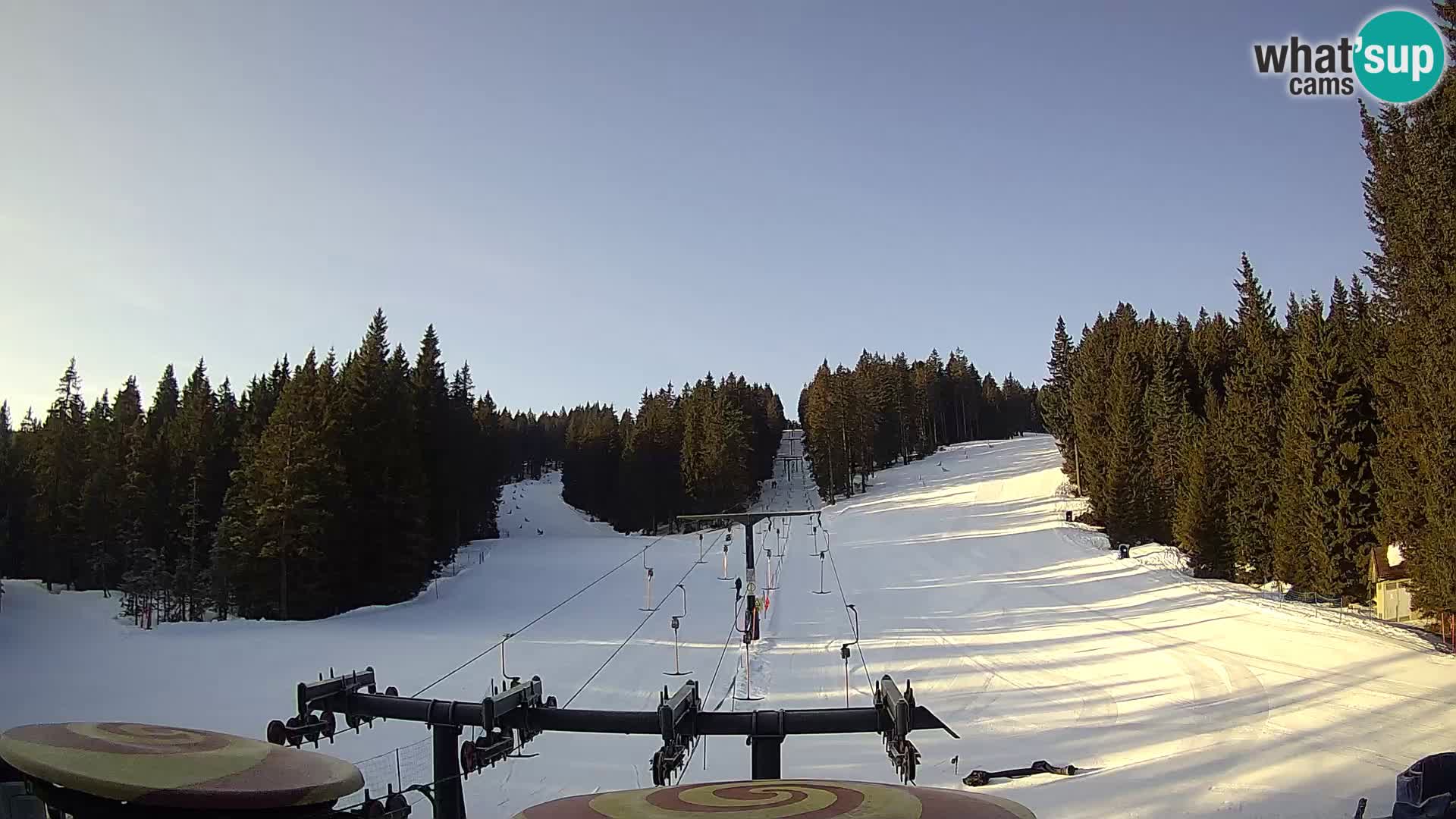 Station de ski Rogla Webcam Ostruščica pistes 1 et 2