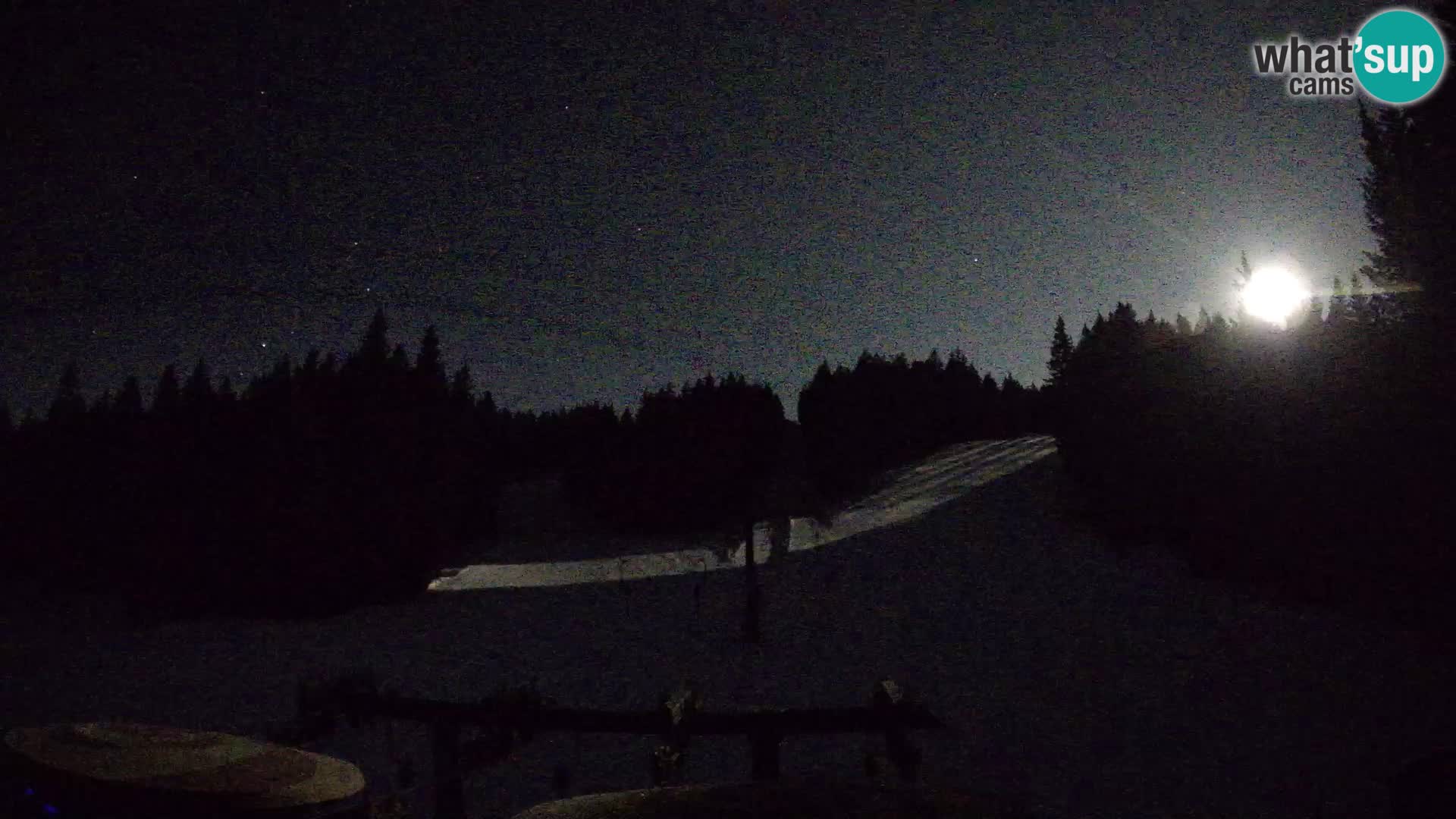 Skijalište Rogla web kamera Ostruščica proga 1 in 2