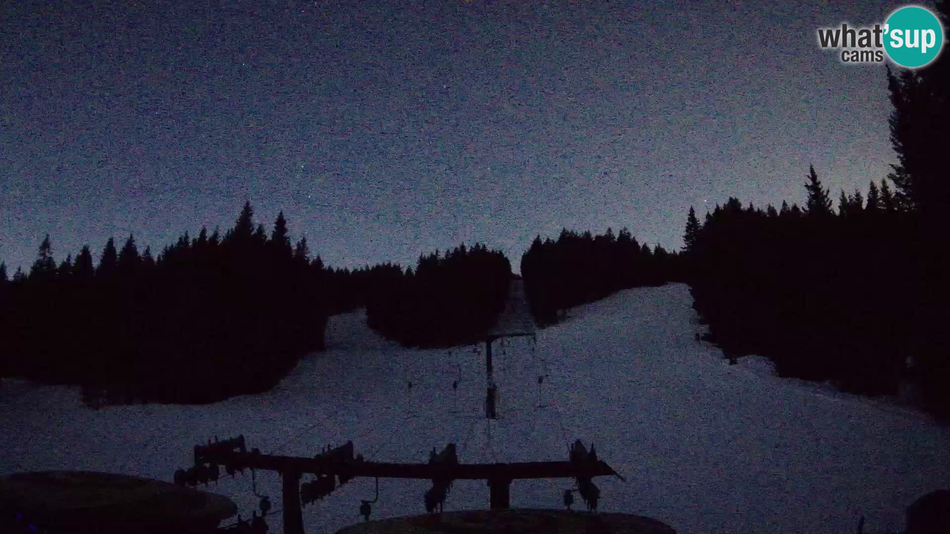 Estación de esquí Rogla Webcam Ostruščica pistas 1 y 2