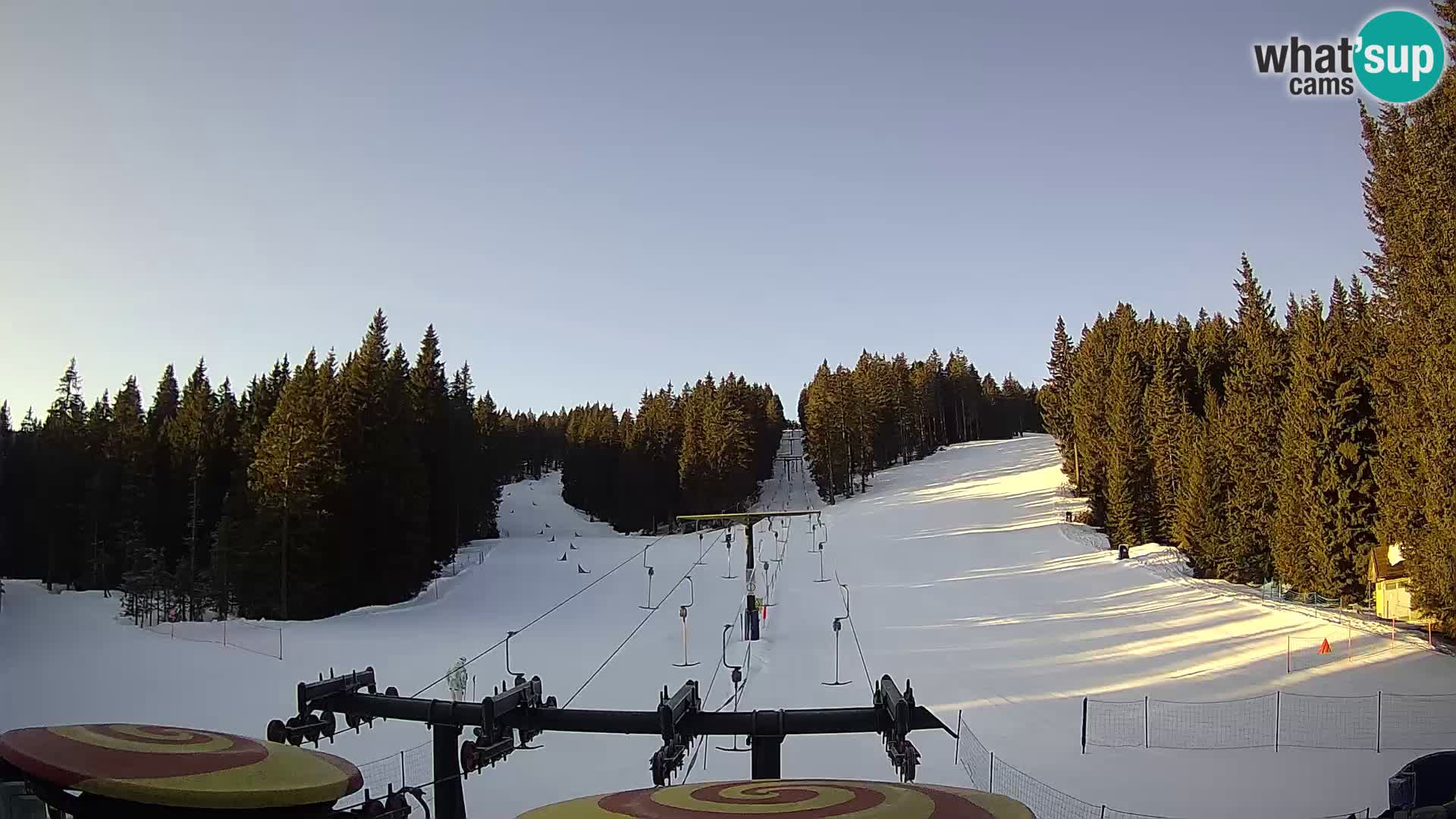 Estación de esquí Rogla Webcam Ostruščica pistas 1 y 2