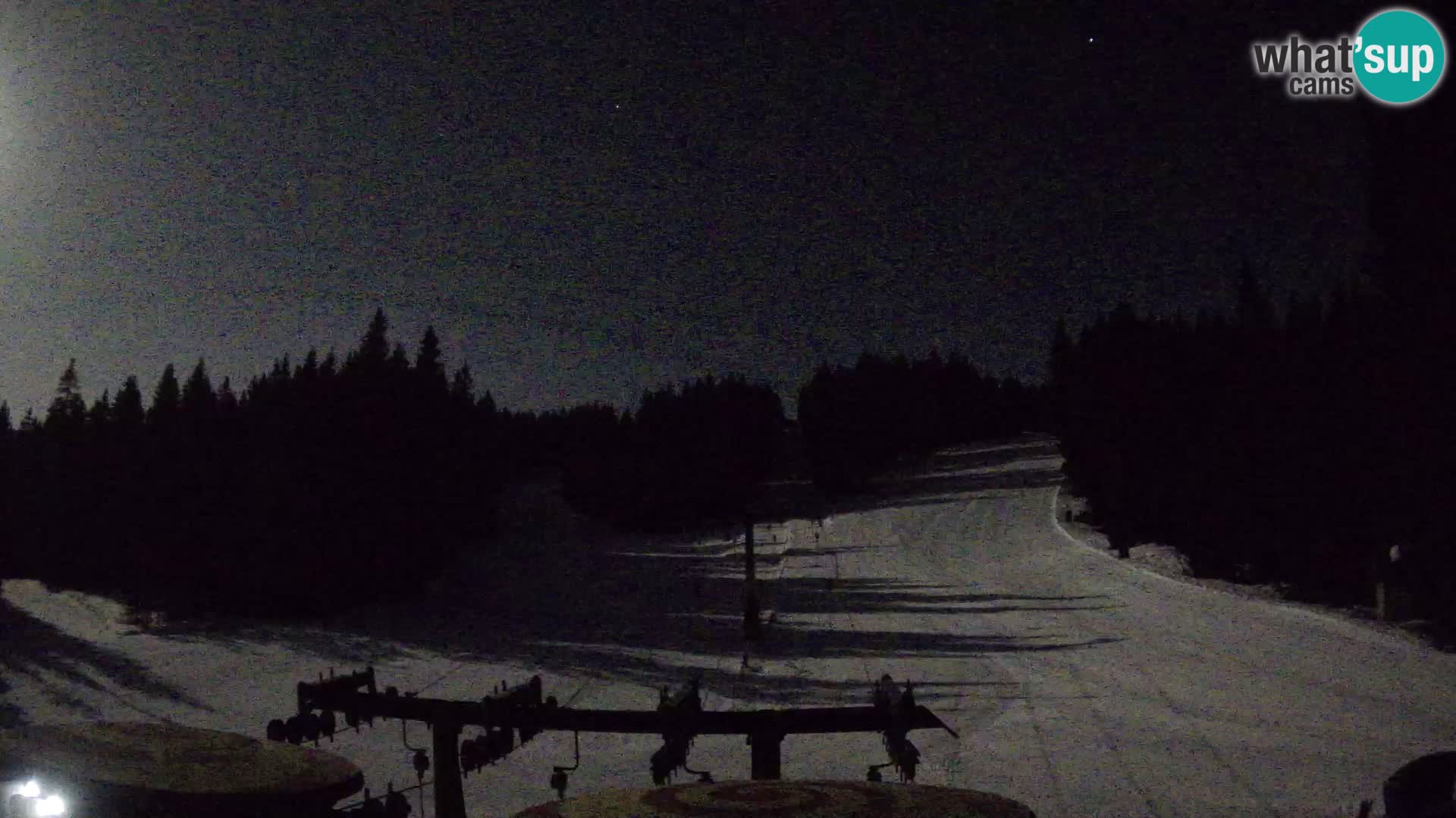 Station de ski Rogla Webcam Ostruščica pistes 1 et 2