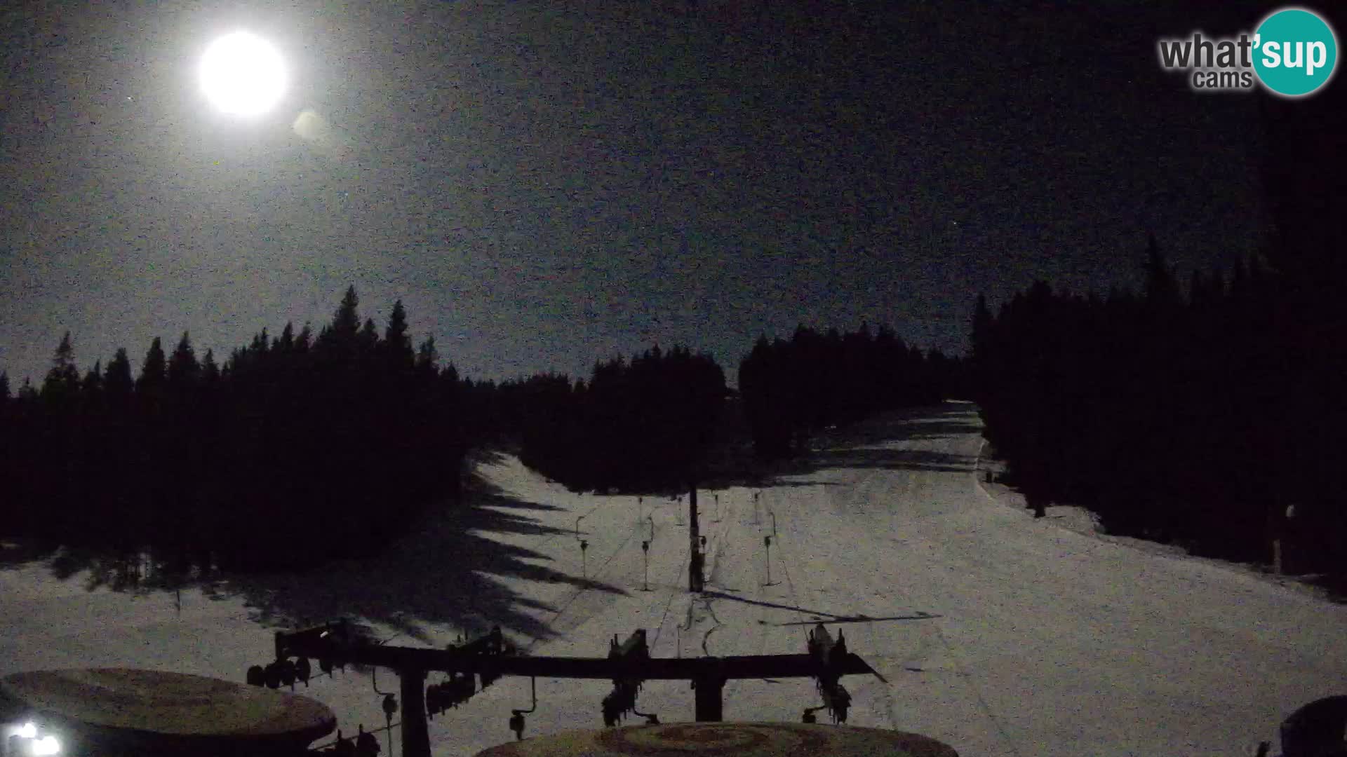 Station de ski Rogla Webcam Ostruščica pistes 1 et 2