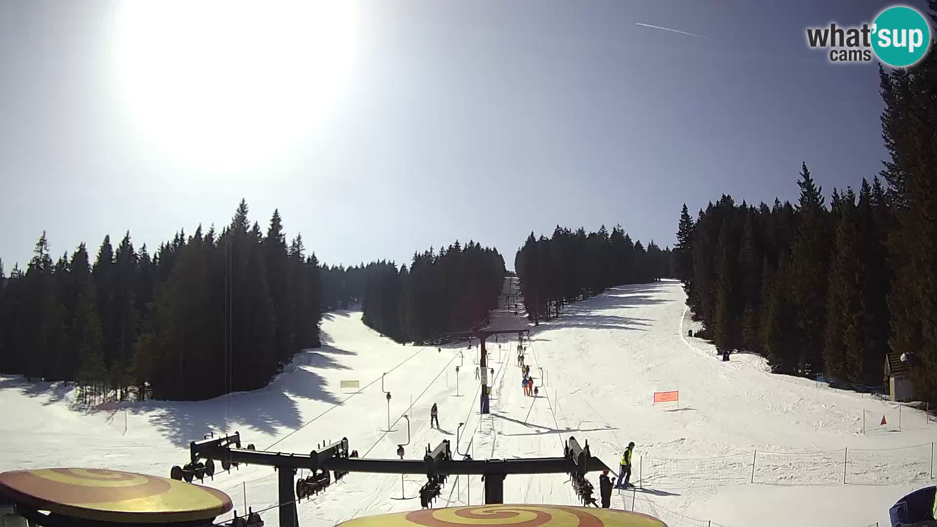 Estación de esquí Rogla Webcam Ostruščica pistas 1 y 2