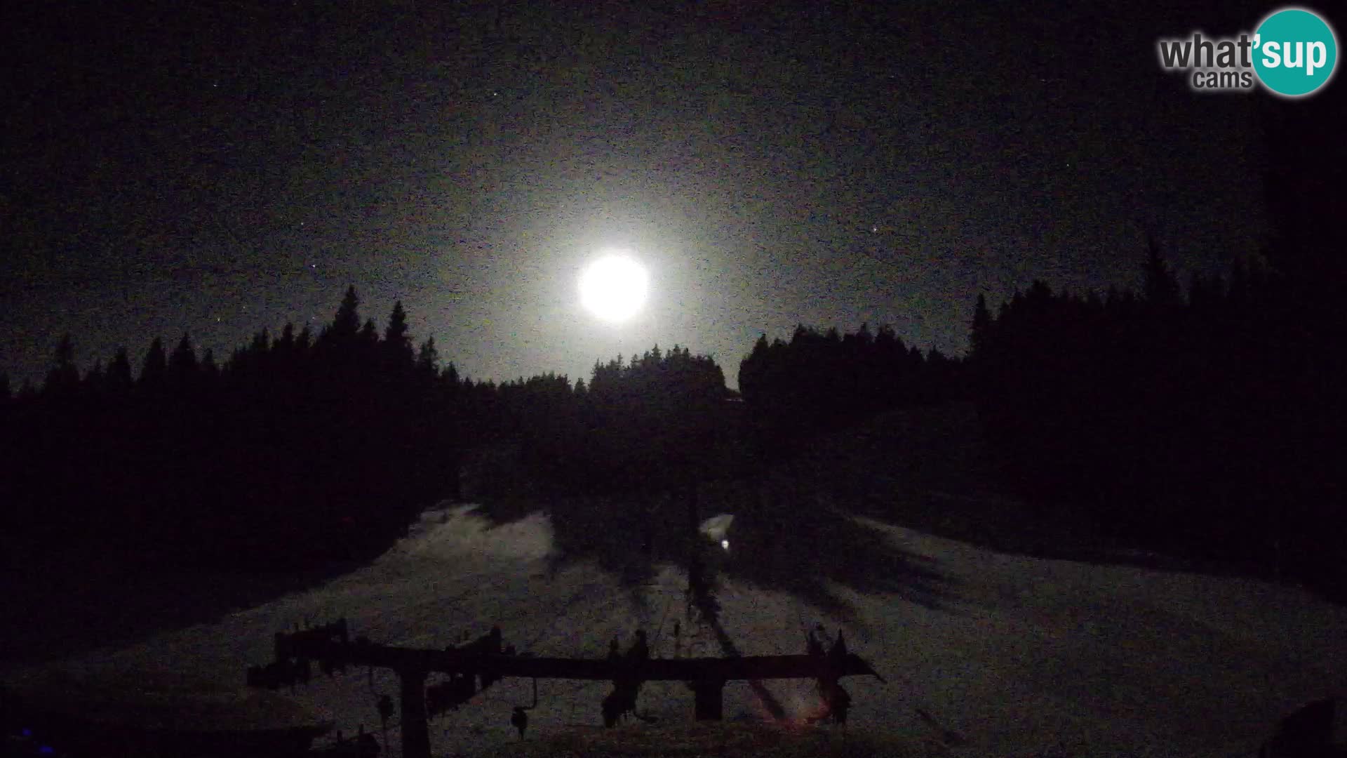 Comprensorio sciistico Rogla Webcam live Ostruščica piste 1 e 2