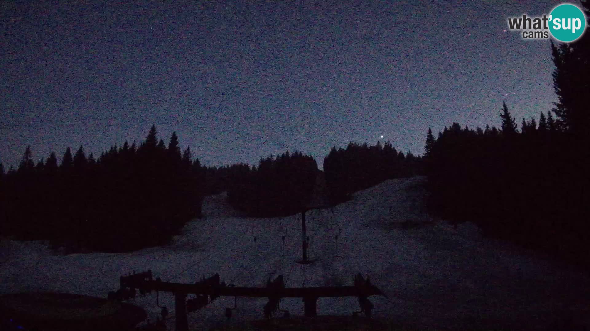 Skijalište Rogla web kamera Ostruščica proga 1 in 2