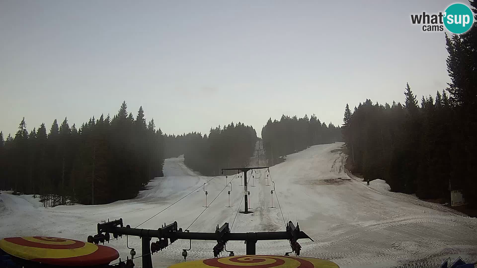 Skigebiet Rogla Webcam Ostruščica Piste 1 und 2