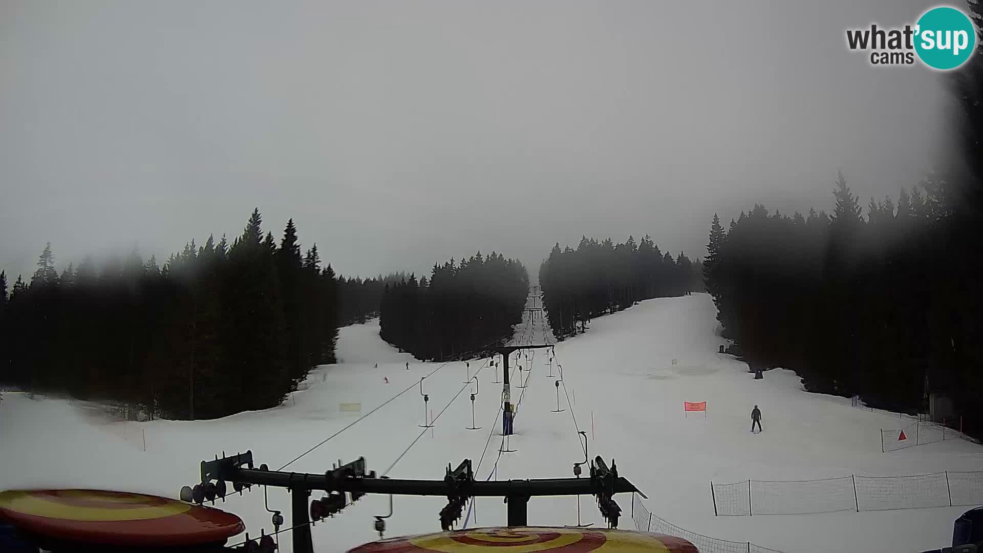 Comprensorio sciistico Rogla Webcam live Ostruščica piste 1 e 2