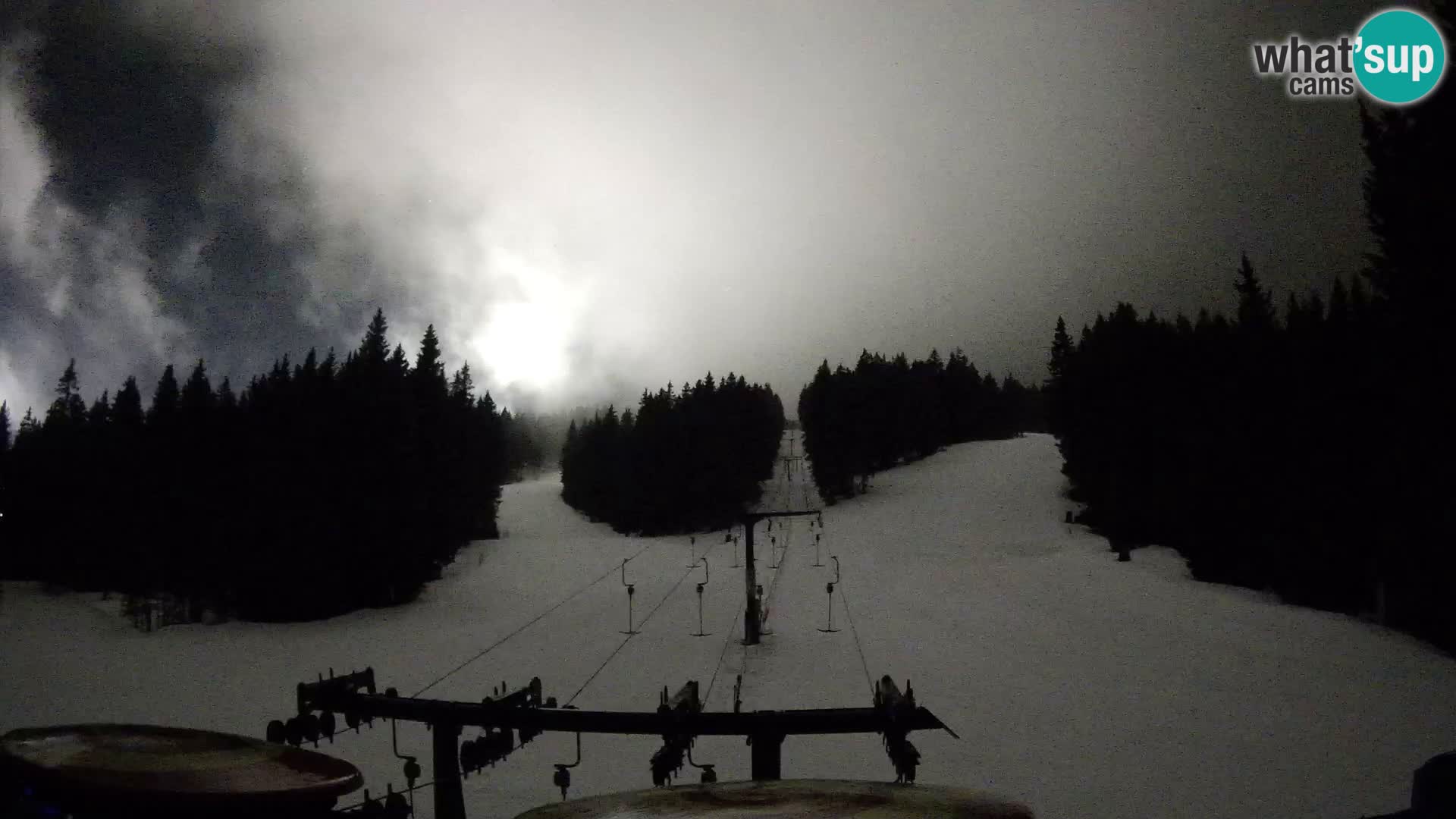 Estación de esquí Rogla Webcam Ostruščica pistas 1 y 2