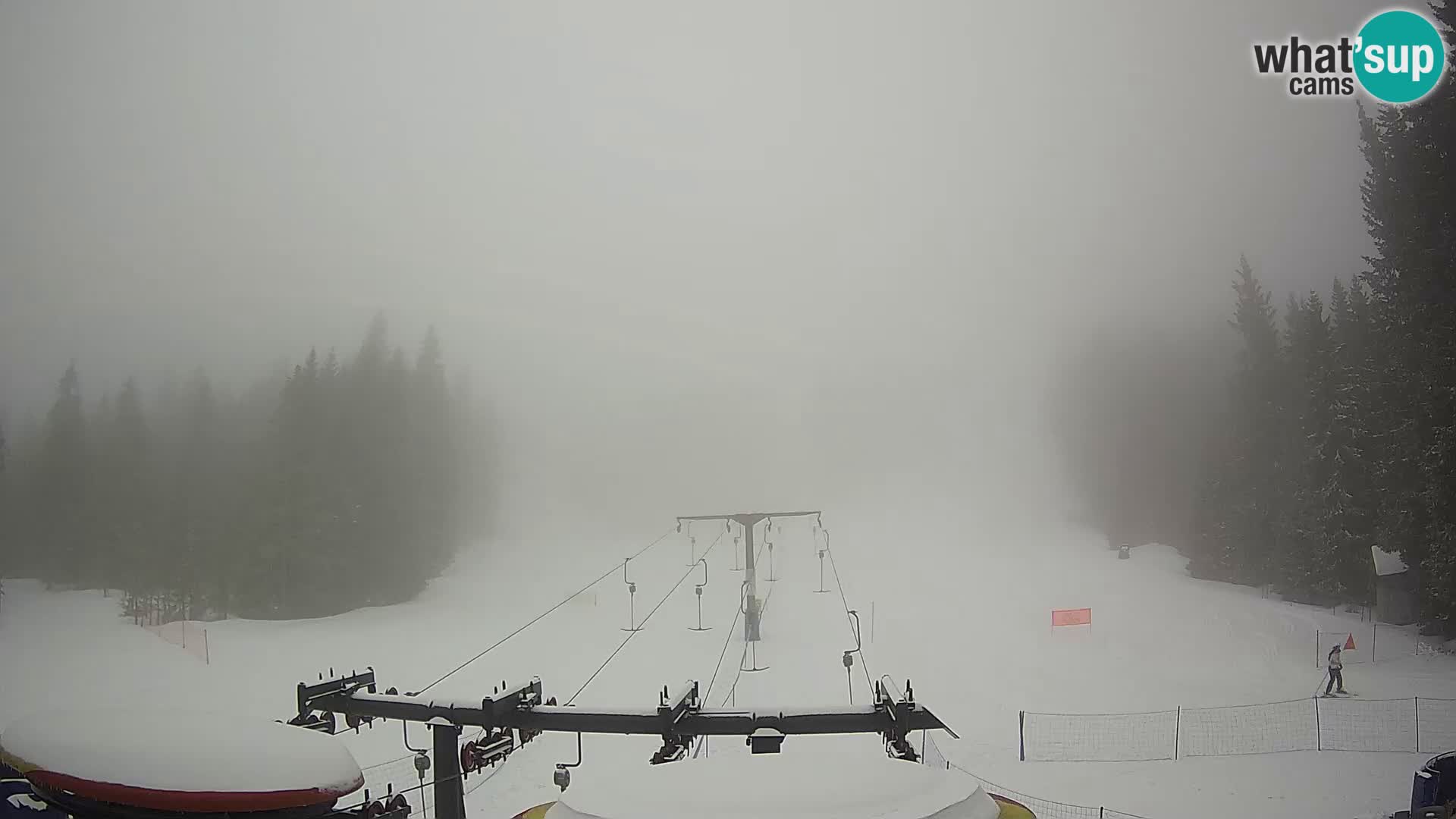 Skigebiet Rogla Webcam Ostruščica Piste 1 und 2
