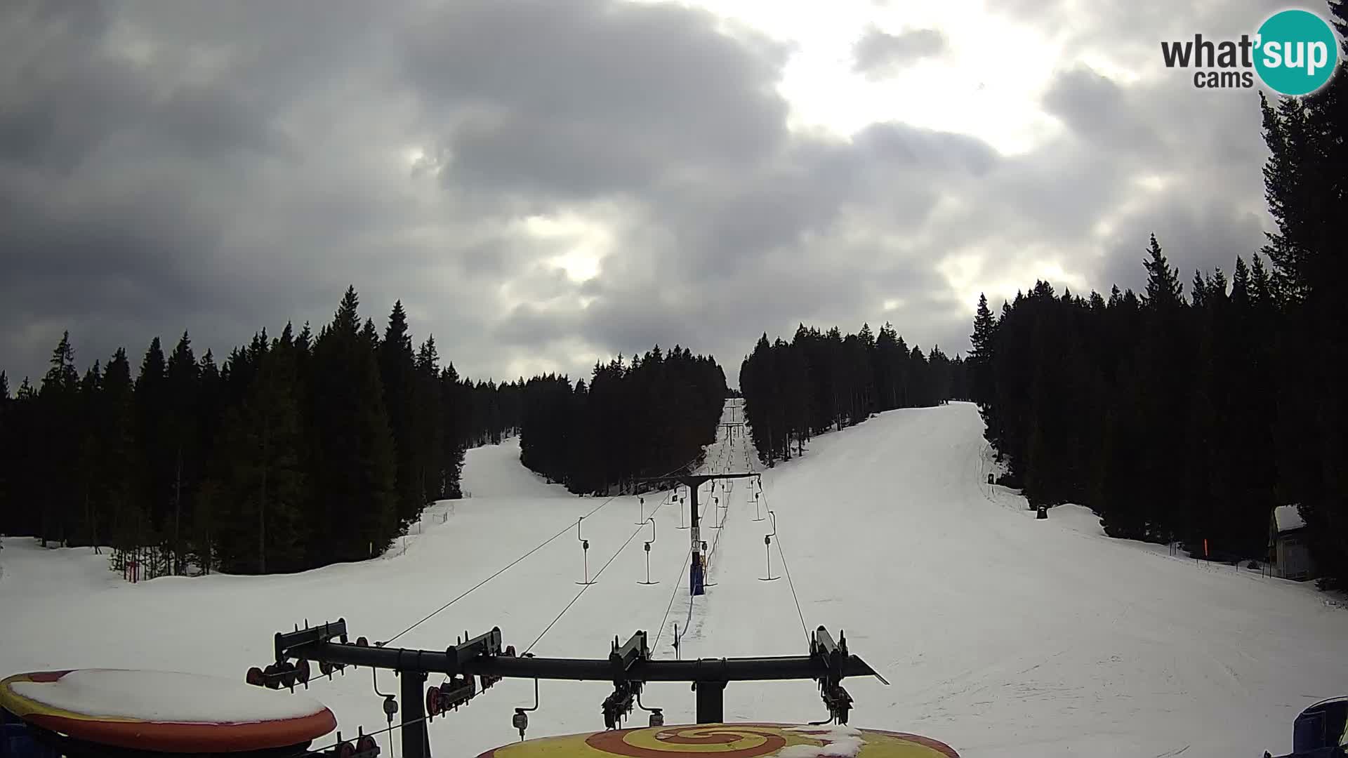 Estación de esquí Rogla Webcam Ostruščica pistas 1 y 2