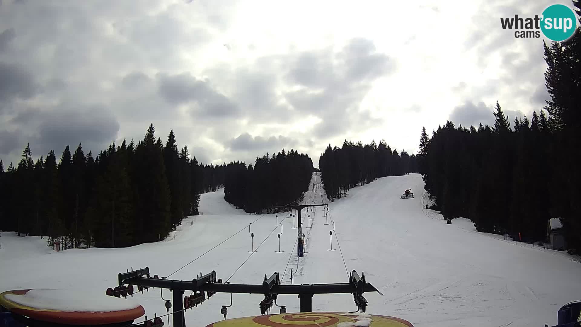 Skijalište Rogla web kamera Ostruščica proga 1 in 2