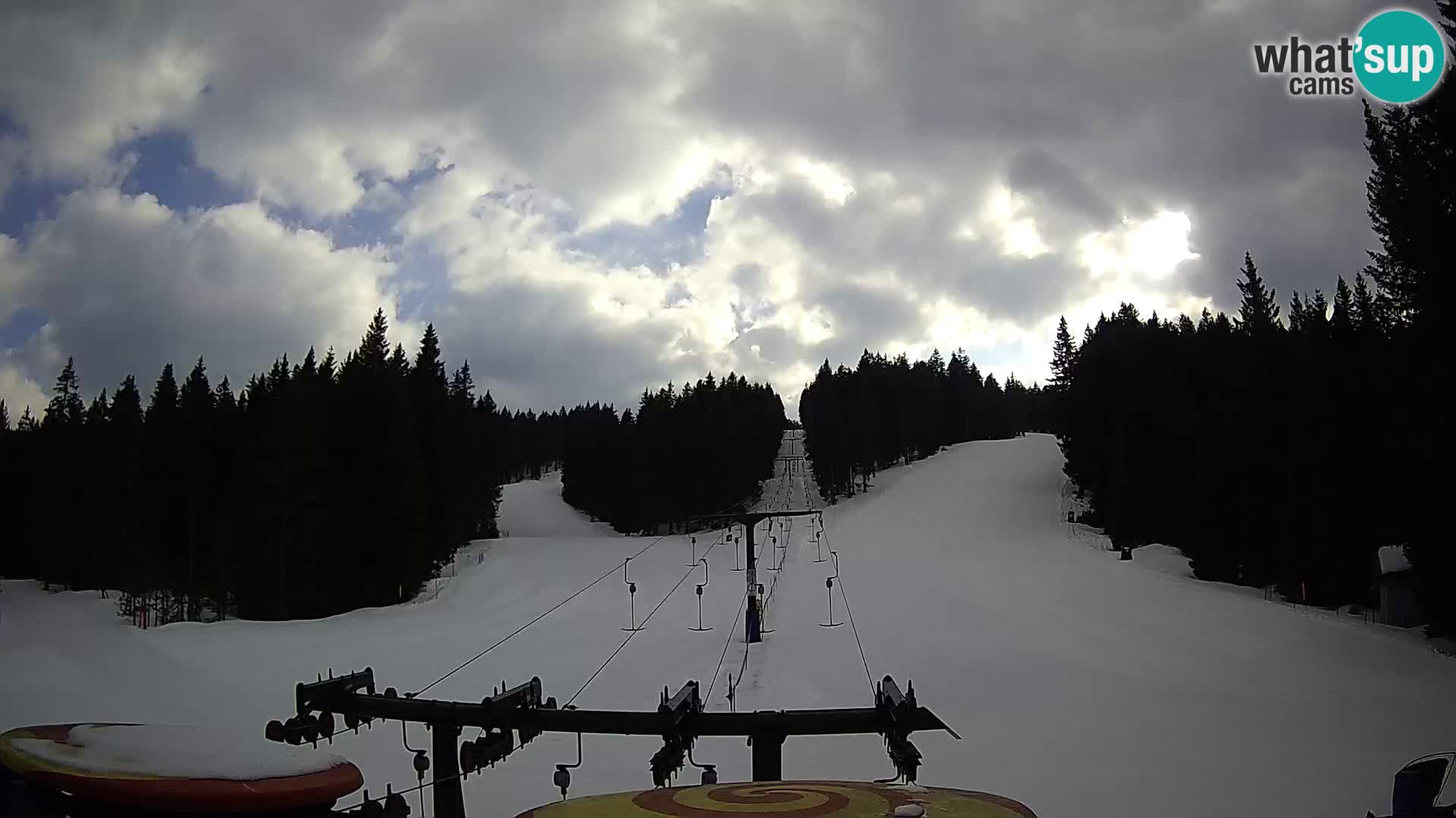 Estación de esquí Rogla Webcam Ostruščica pistas 1 y 2