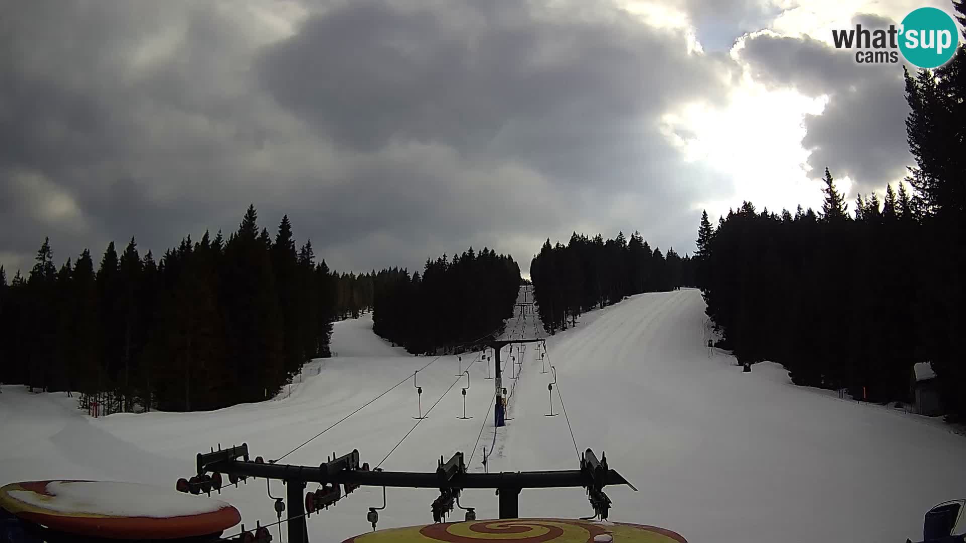 Estación de esquí Rogla Webcam Ostruščica pistas 1 y 2