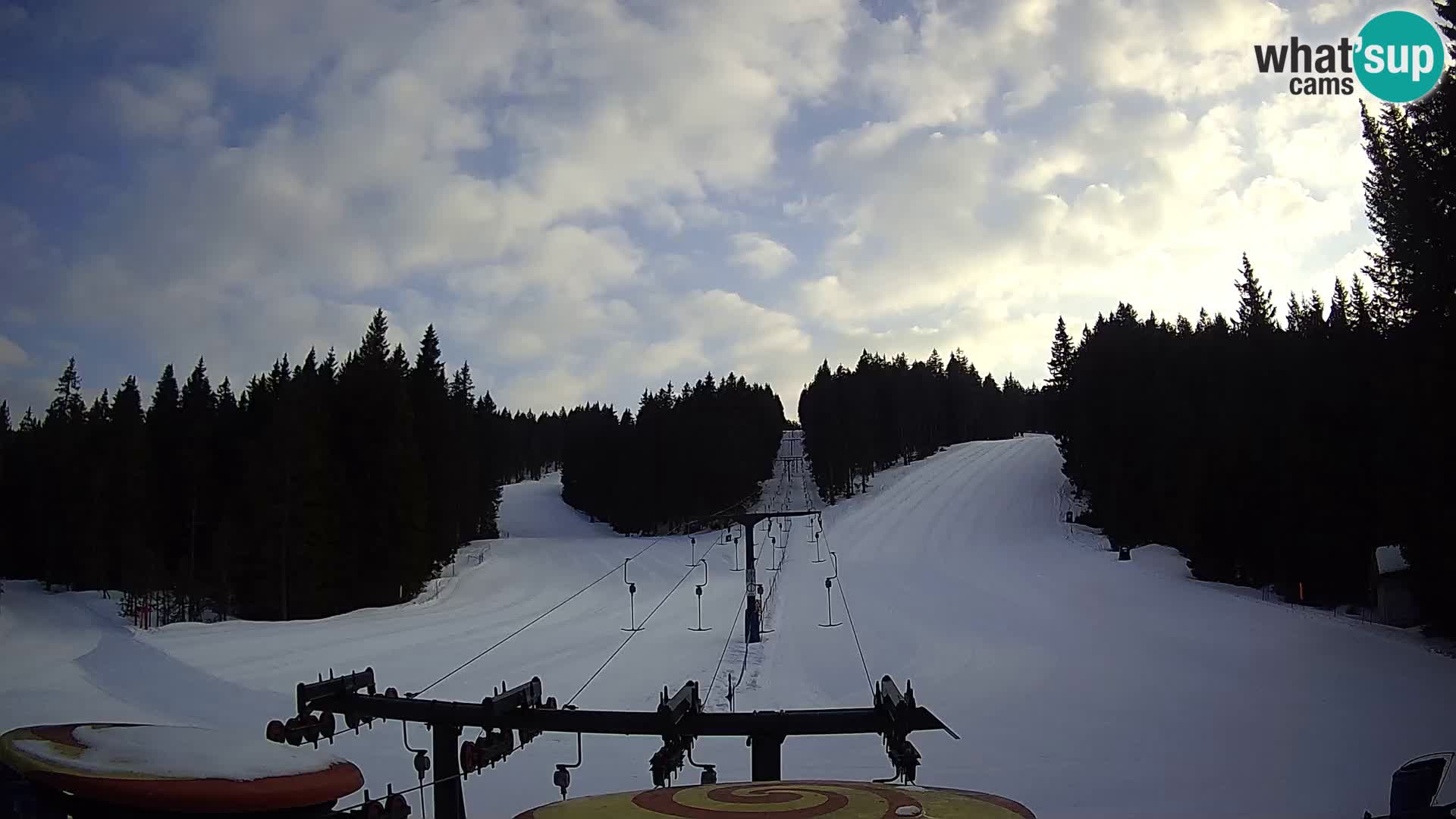 Estación de esquí Rogla Webcam Ostruščica pistas 1 y 2