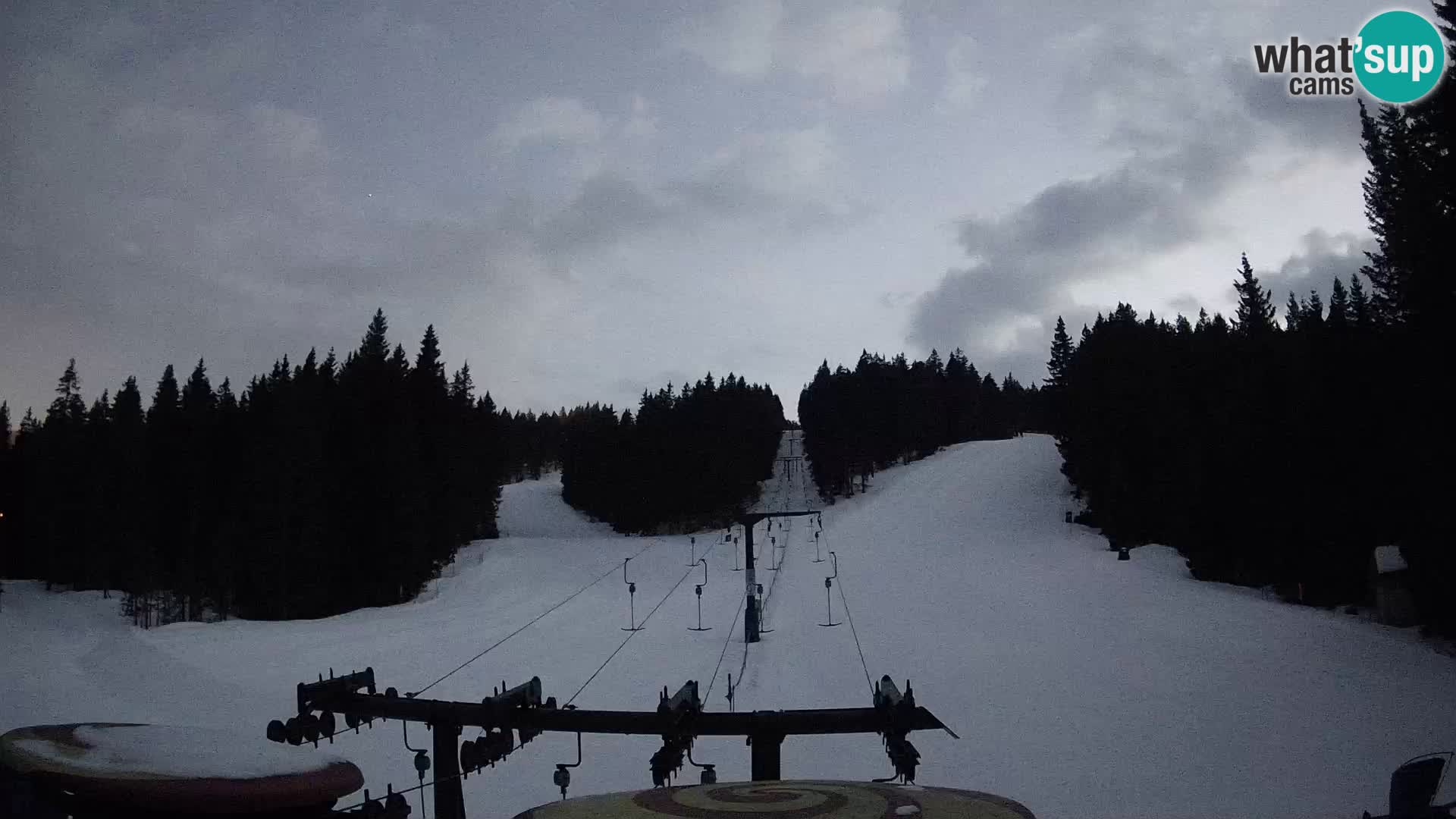 Skigebiet Rogla Webcam Ostruščica Piste 1 und 2