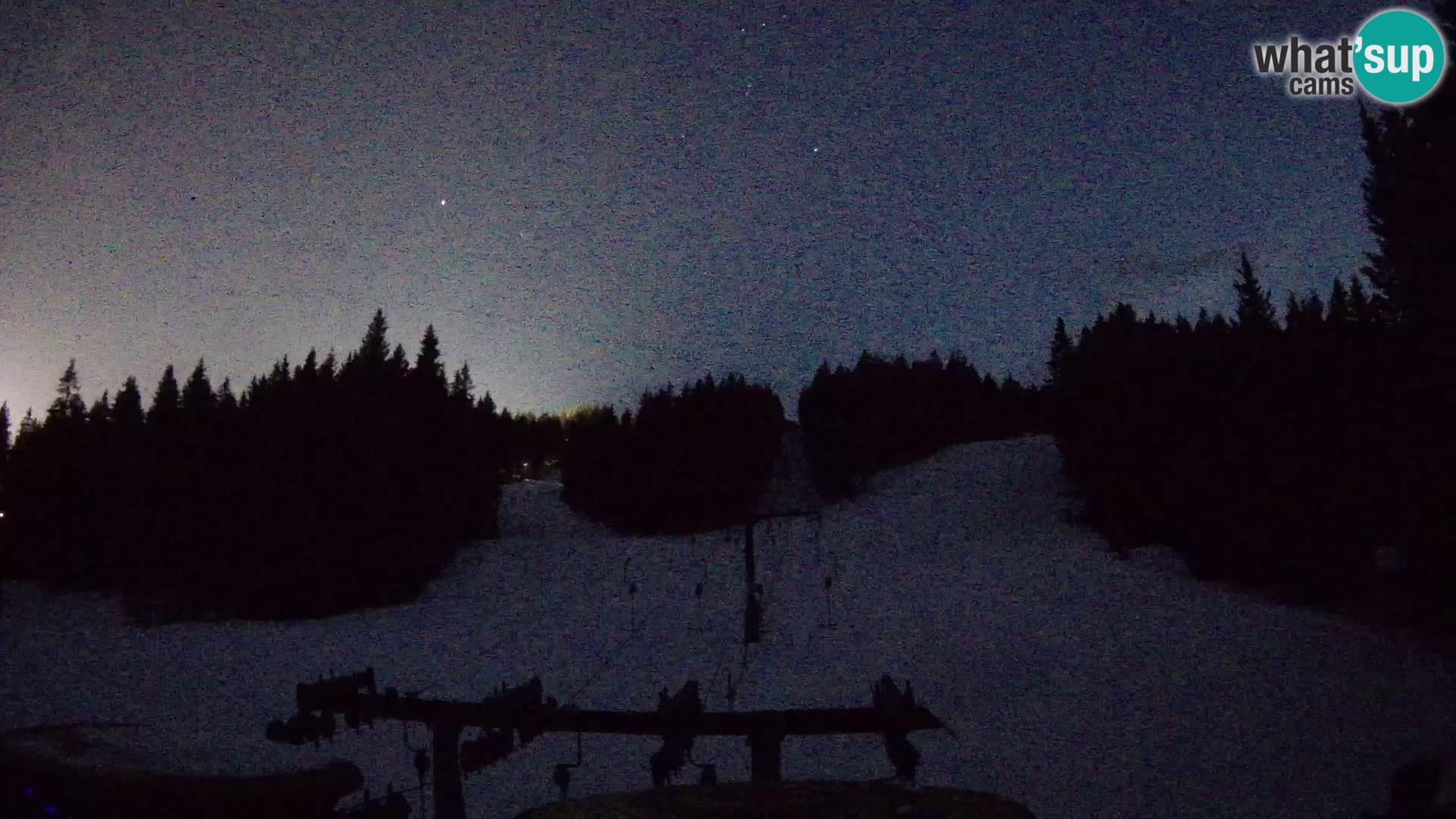 Comprensorio sciistico Rogla Webcam live Ostruščica piste 1 e 2