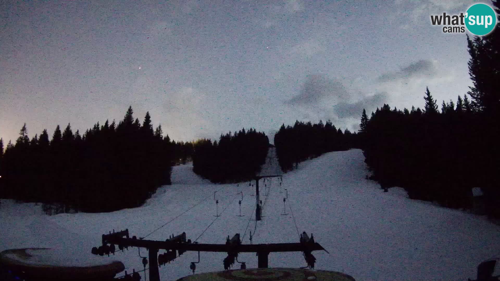 Station de ski Rogla Webcam Ostruščica pistes 1 et 2