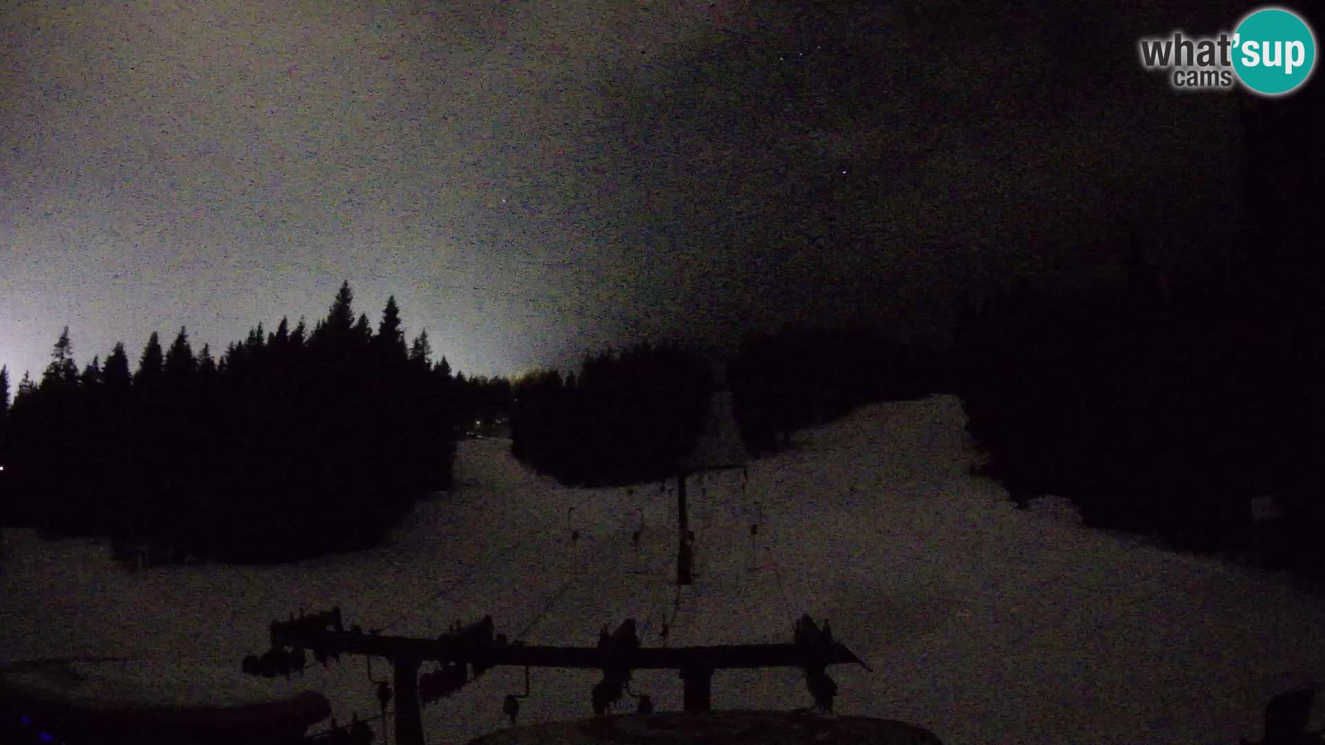 Skigebiet Rogla Webcam Ostruščica Piste 1 und 2