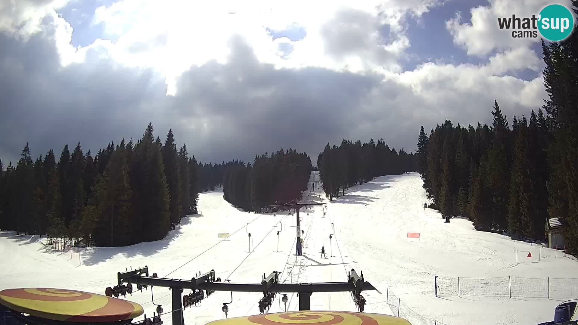 Estación de esquí Rogla Webcam Ostruščica pistas 1 y 2
