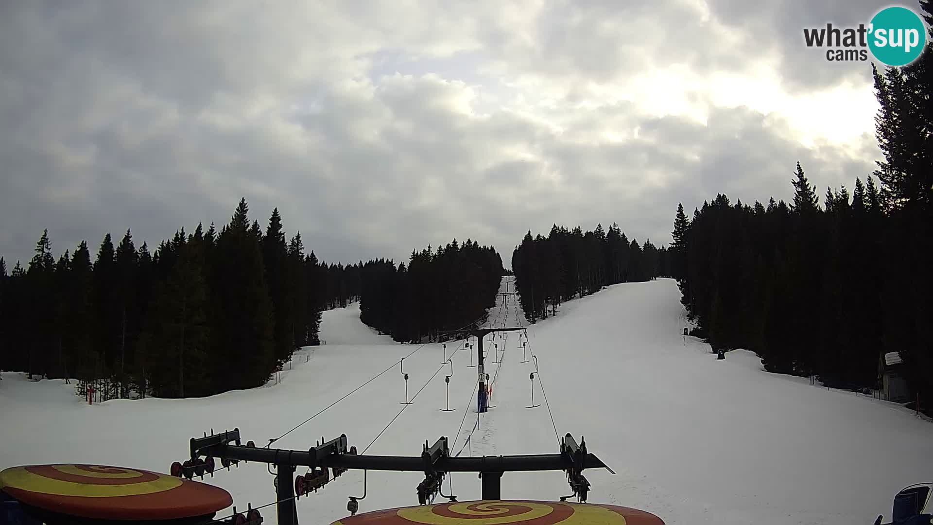 Estación de esquí Rogla Webcam Ostruščica pistas 1 y 2