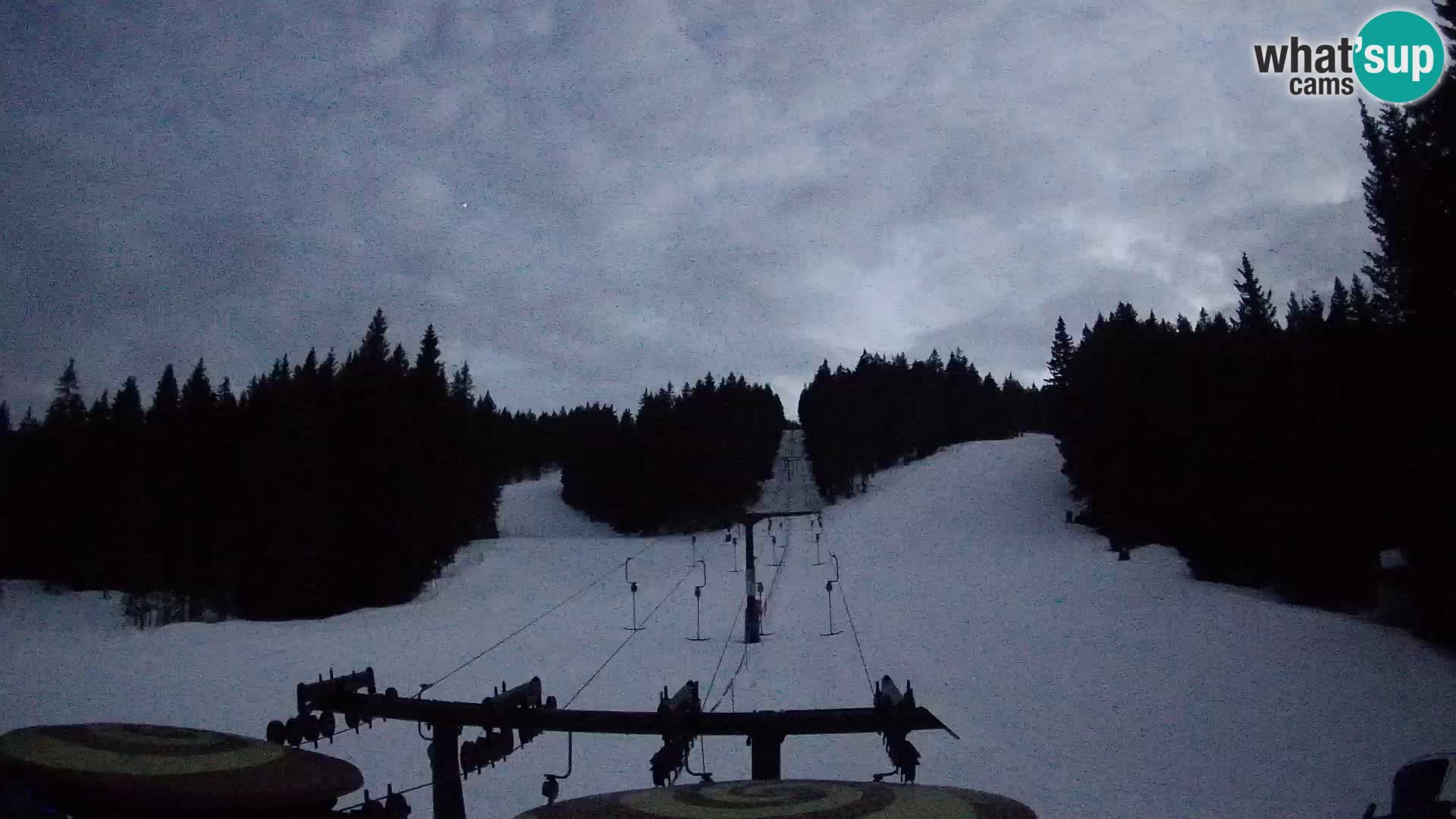 Estación de esquí Rogla Webcam Ostruščica pistas 1 y 2