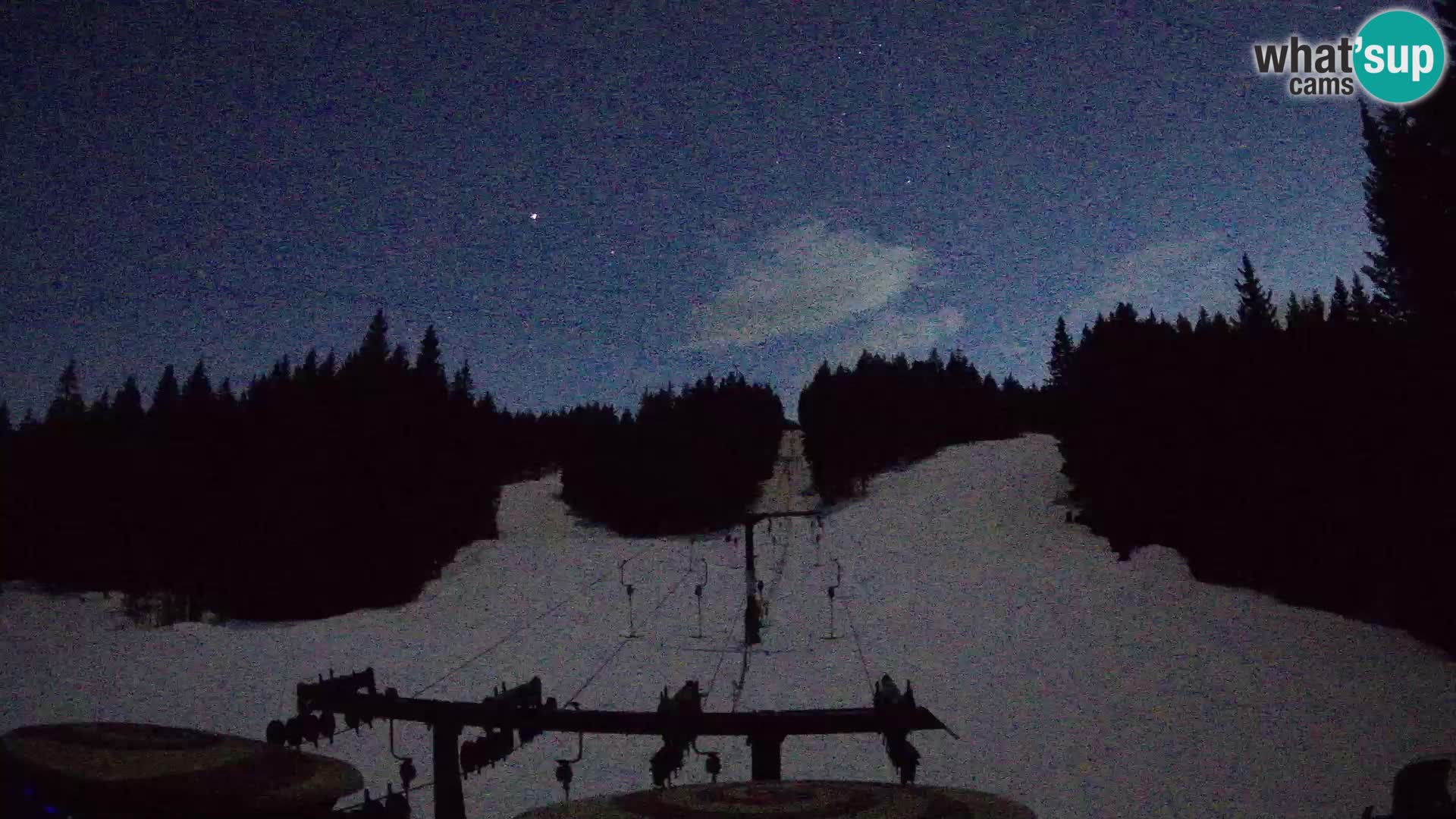 Comprensorio sciistico Rogla Webcam live Ostruščica piste 1 e 2