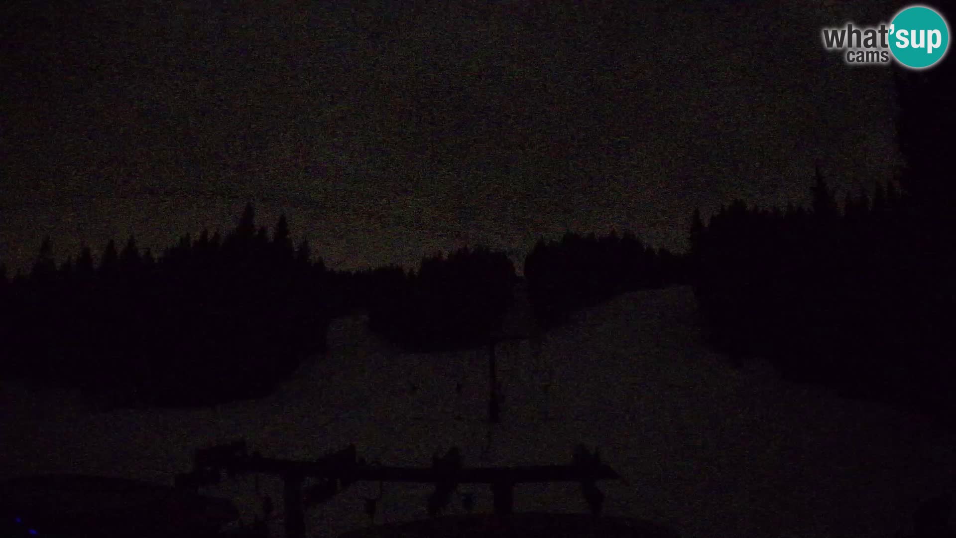 Smučišče Rogla Spletna kamera Ostruščica proga 1 in 2