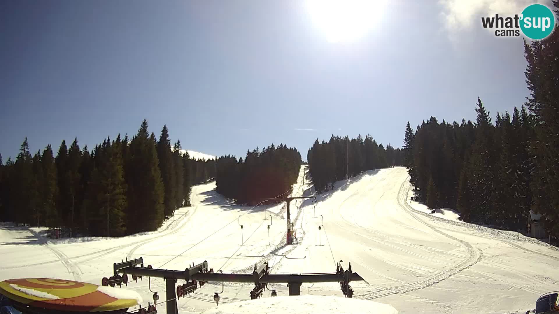 Station de ski Rogla Webcam Ostruščica pistes 1 et 2