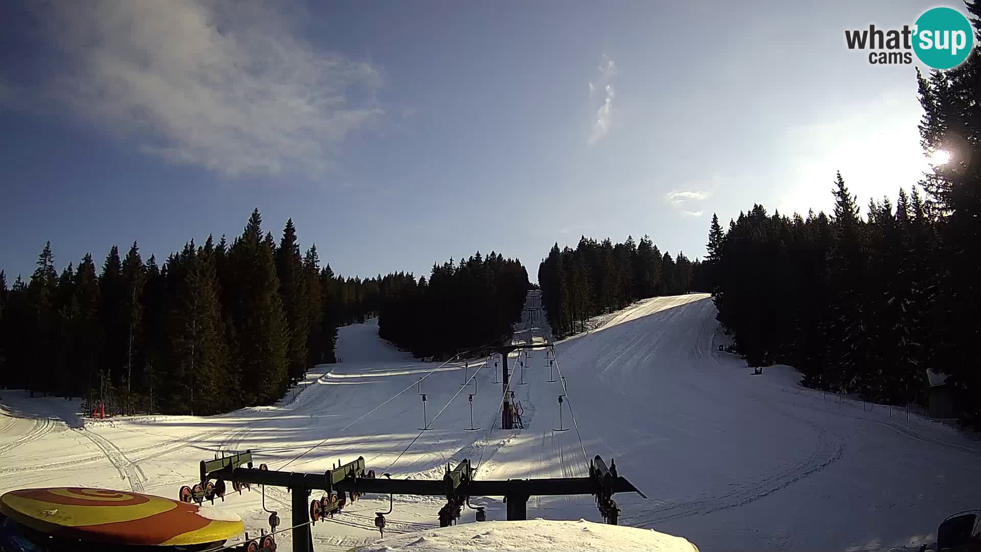 Estación de esquí Rogla Webcam Ostruščica pistas 1 y 2