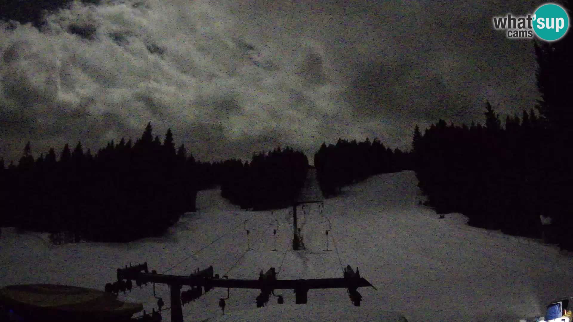 Skigebiet Rogla Webcam Ostruščica Piste 1 und 2