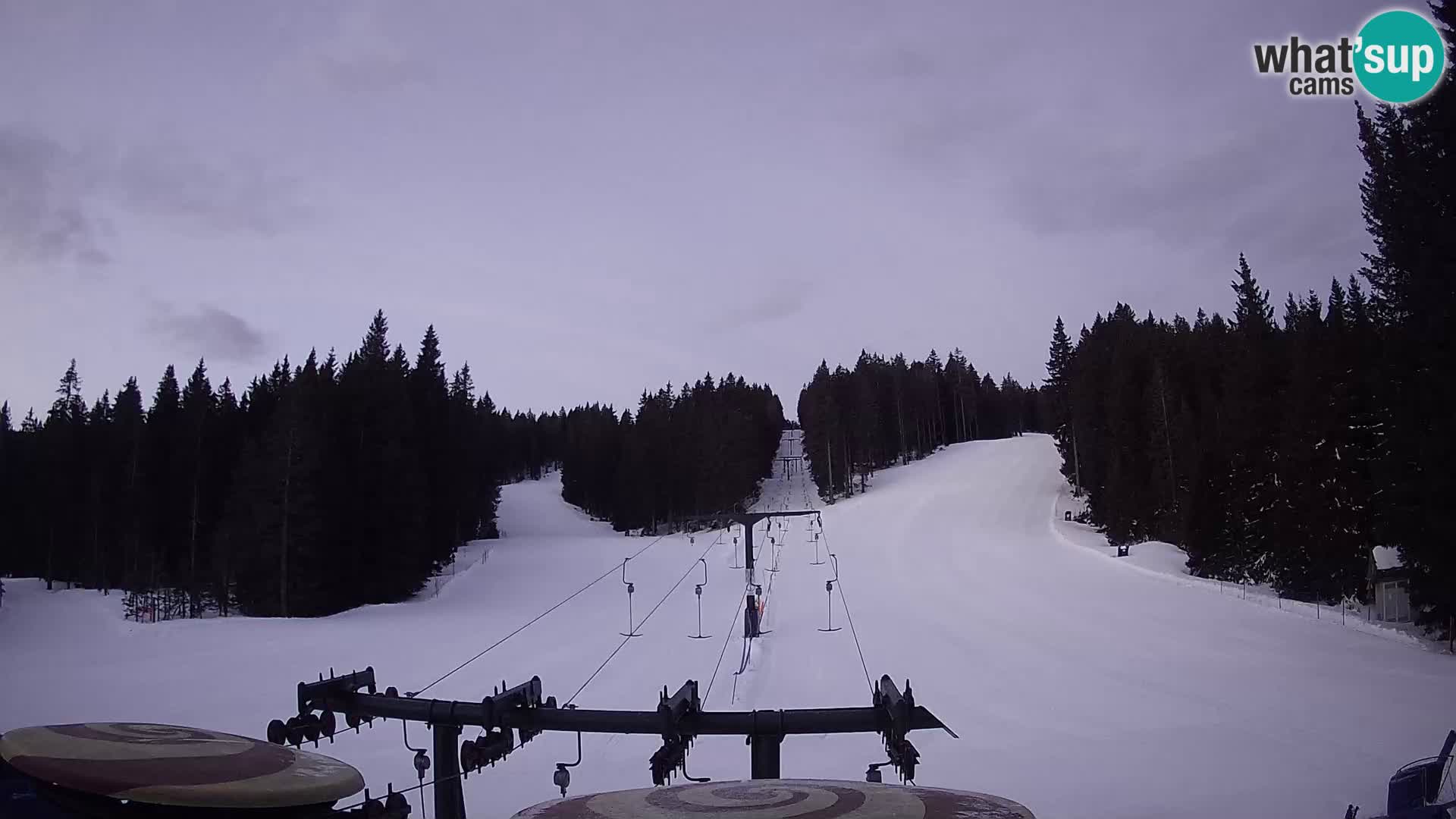 Station de ski Rogla Webcam Ostruščica pistes 1 et 2