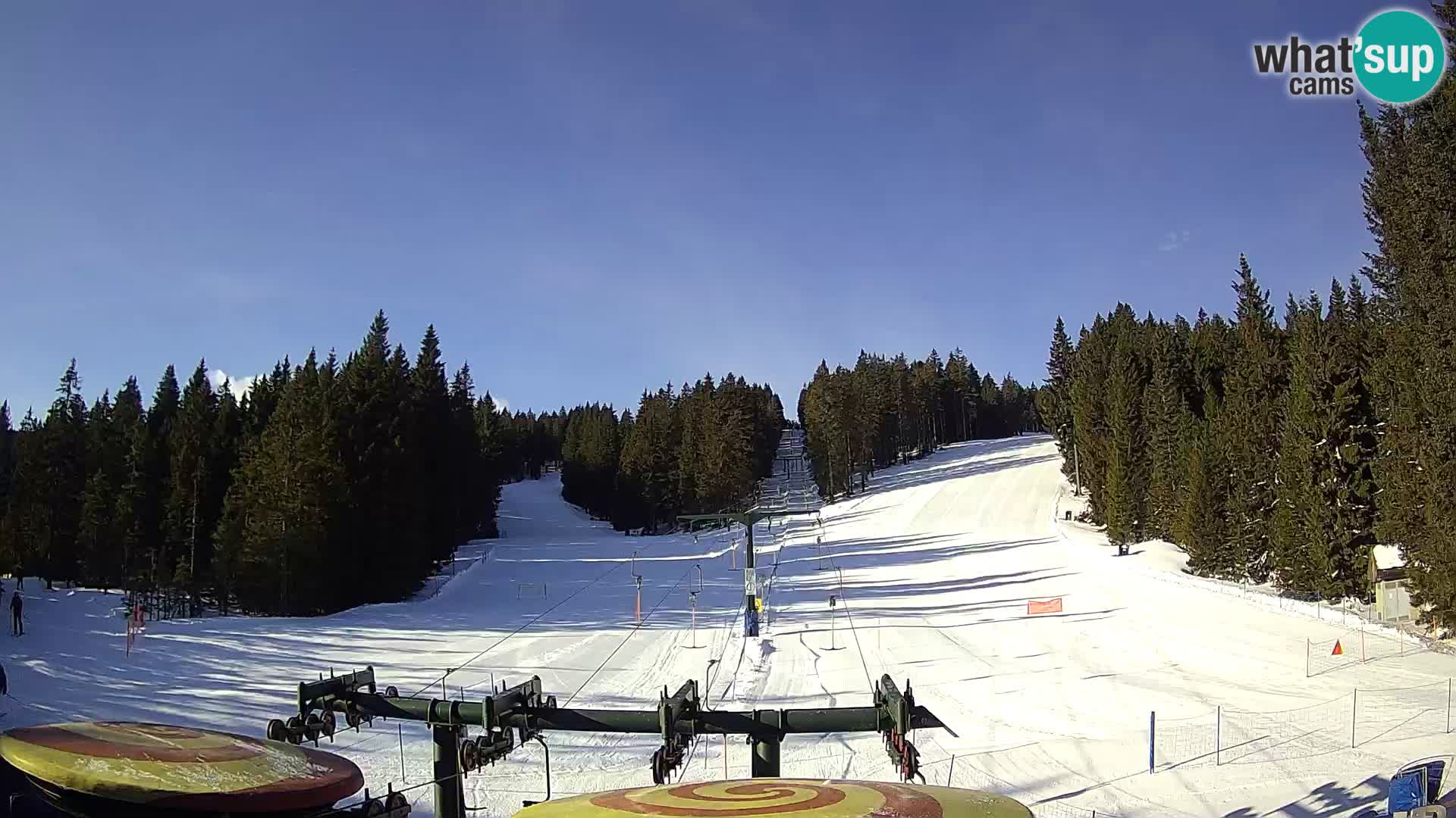 Station de ski Rogla Webcam Ostruščica pistes 1 et 2