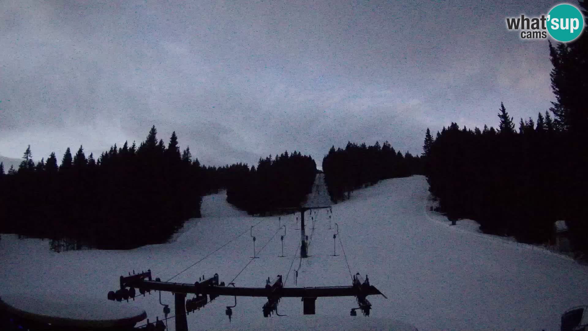 Estación de esquí Rogla Webcam Ostruščica pistas 1 y 2