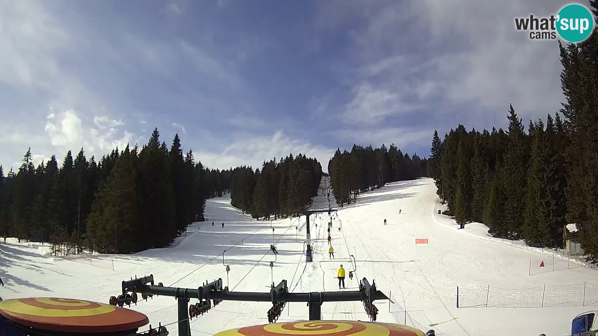 Estación de esquí Rogla Webcam Ostruščica pistas 1 y 2