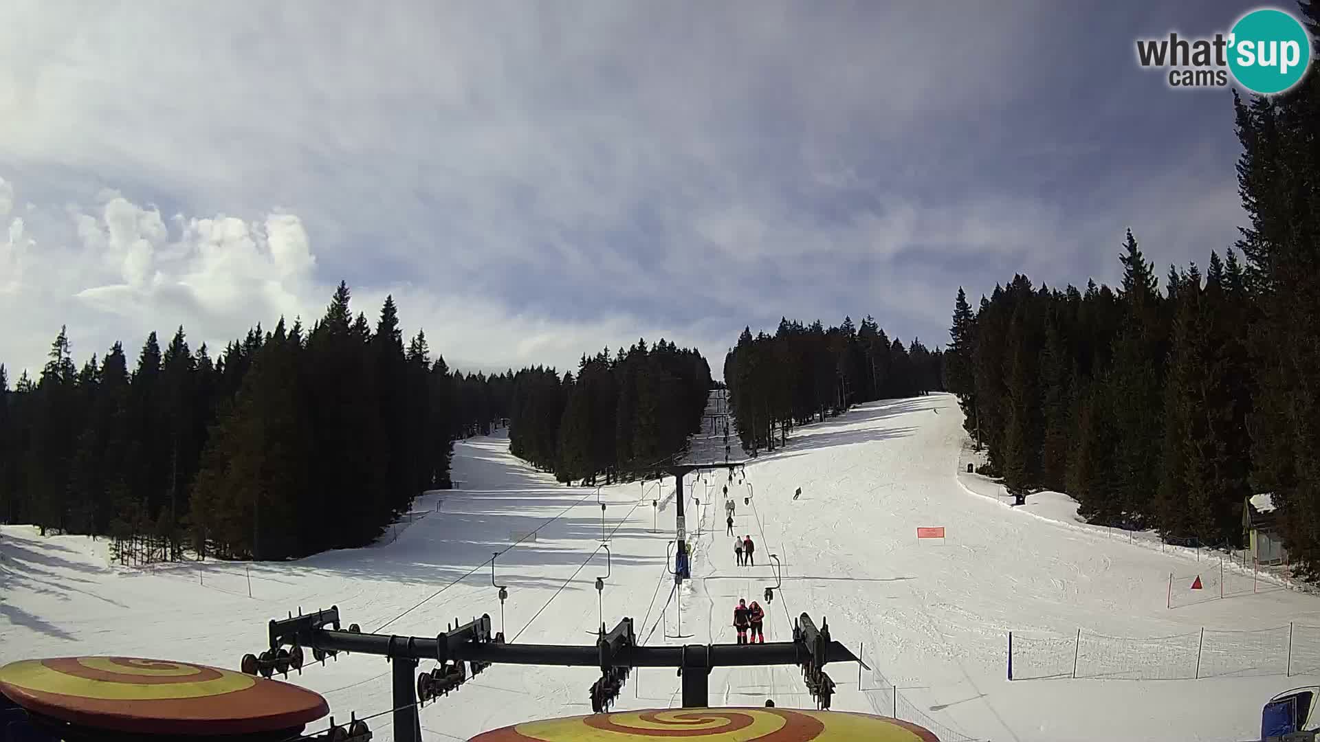 Skijalište Rogla web kamera Ostruščica proga 1 in 2