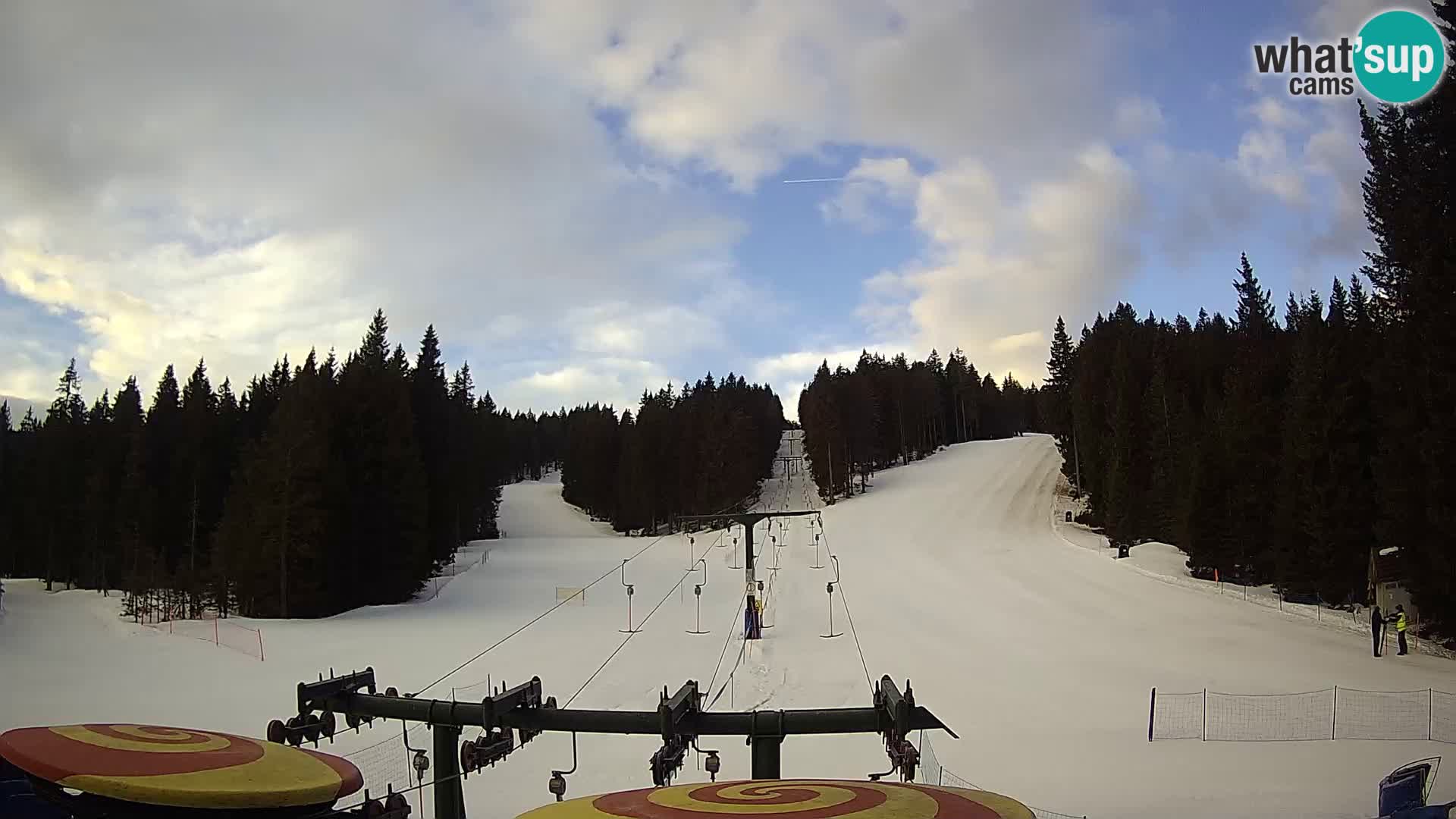 Estación de esquí Rogla Webcam Ostruščica pistas 1 y 2