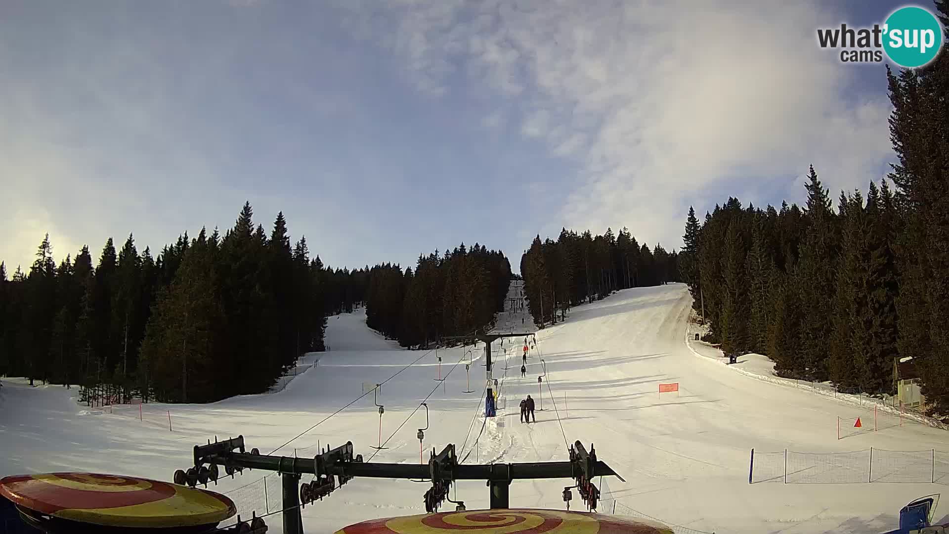 Station de ski Rogla Webcam Ostruščica pistes 1 et 2