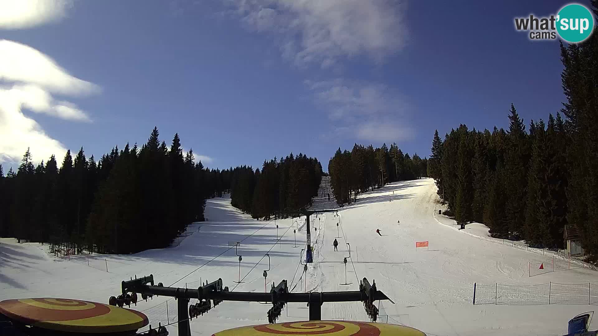 Station de ski Rogla Webcam Ostruščica pistes 1 et 2