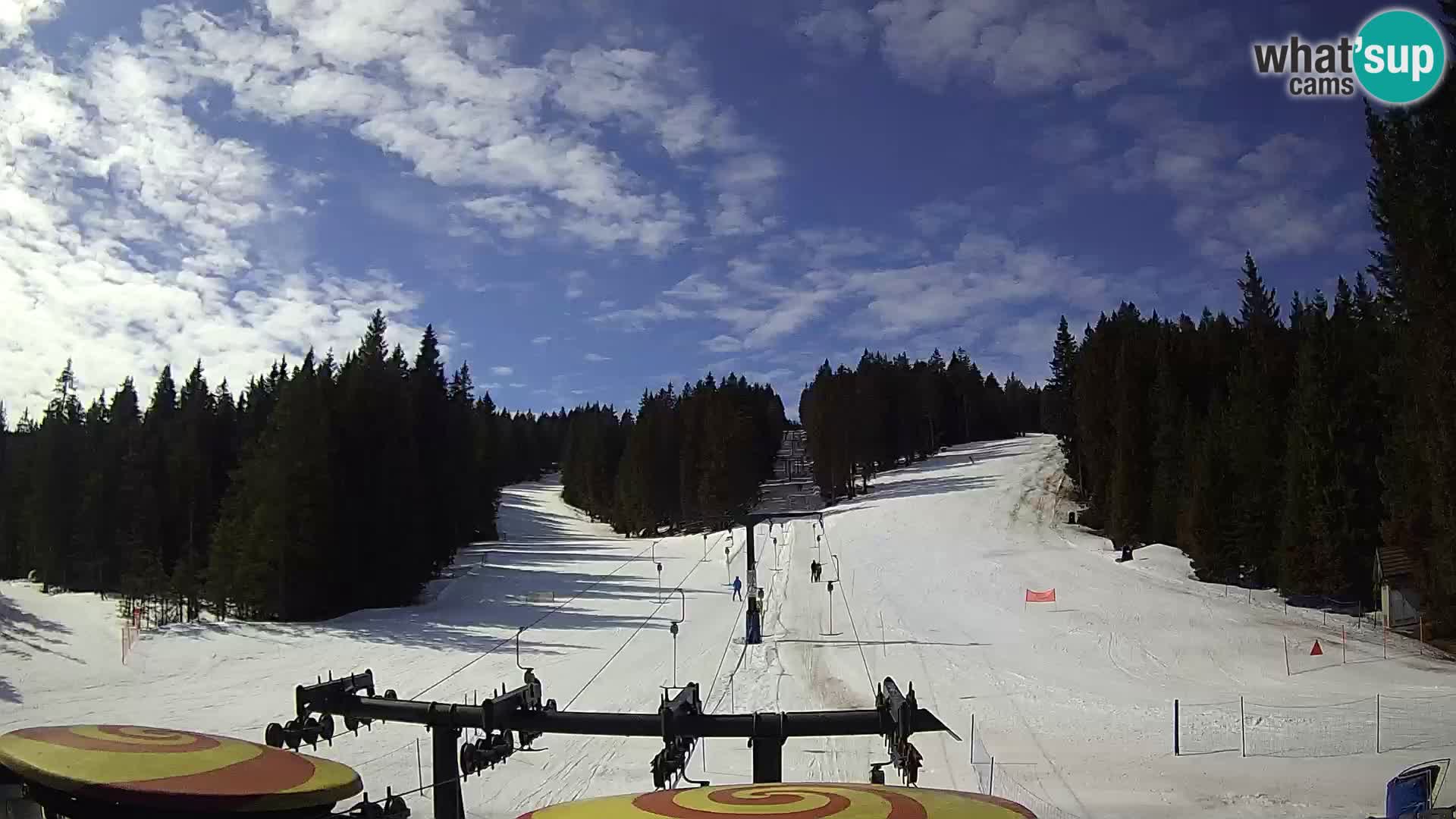 Estación de esquí Rogla Webcam Ostruščica pistas 1 y 2