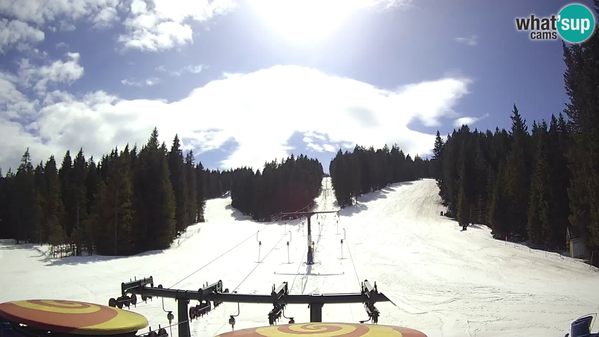 Estación de esquí Rogla Webcam Ostruščica pistas 1 y 2