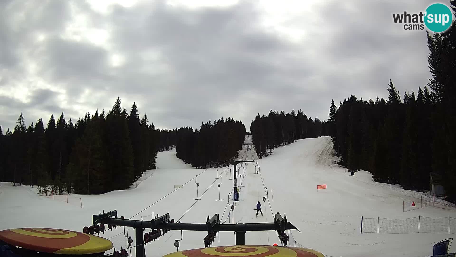 Estación de esquí Rogla Webcam Ostruščica pistas 1 y 2