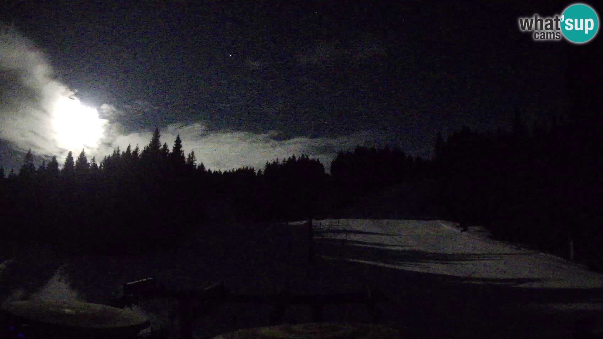 Comprensorio sciistico Rogla Webcam live Ostruščica piste 1 e 2