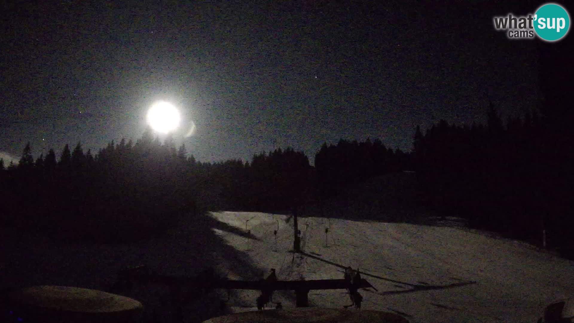 Skigebiet Rogla Webcam Ostruščica Piste 1 und 2