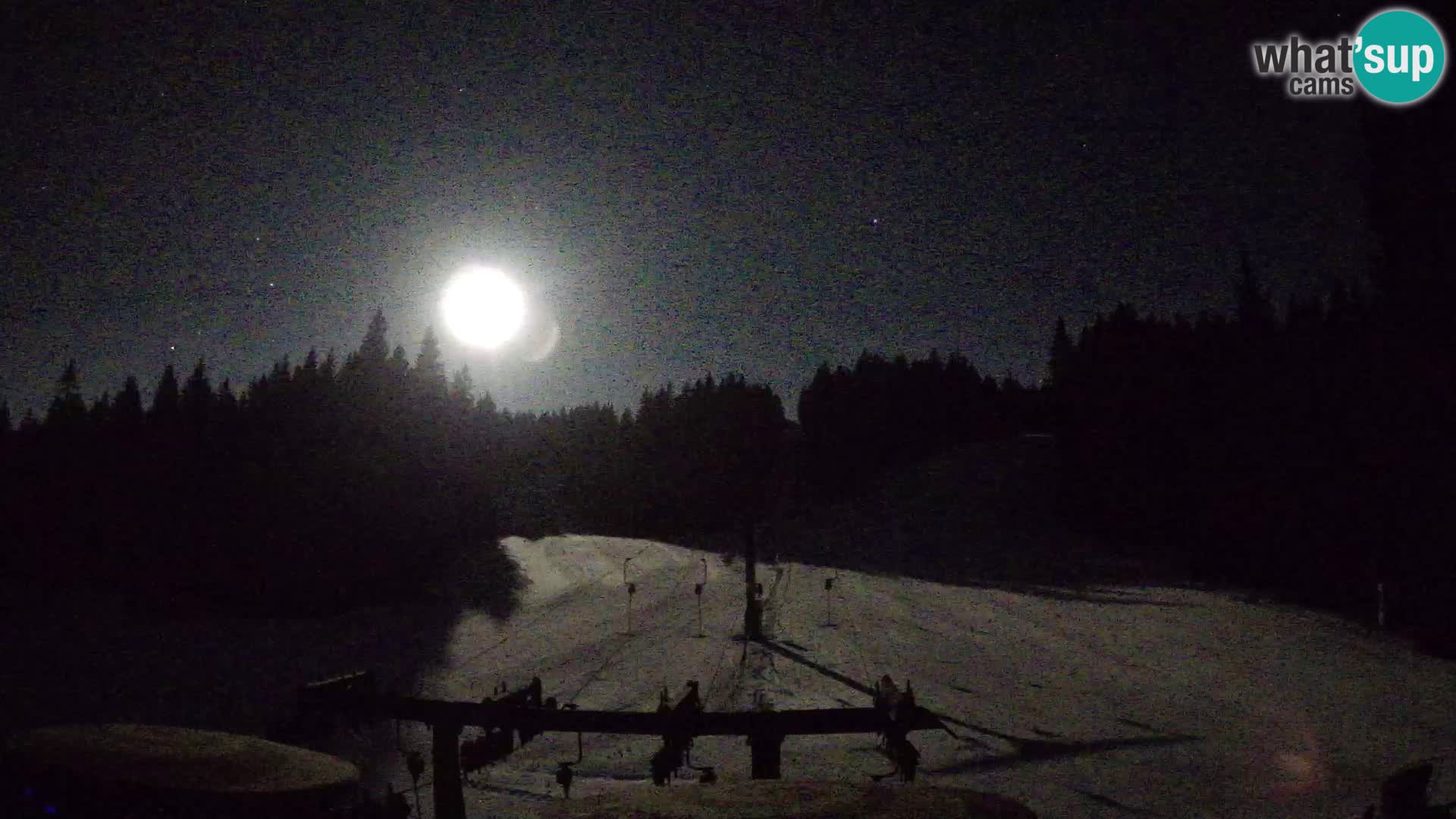 Comprensorio sciistico Rogla Webcam live Ostruščica piste 1 e 2