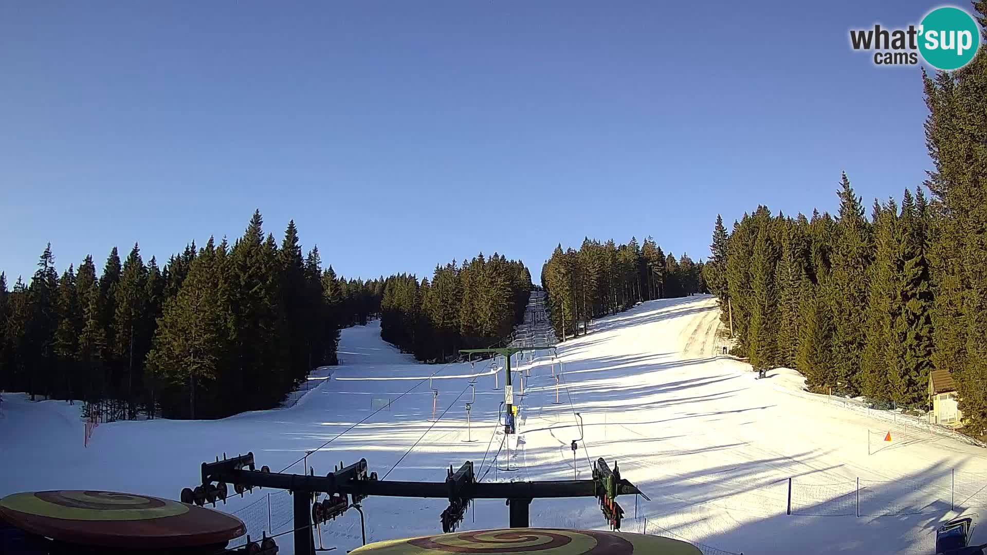 Station de ski Rogla Webcam Ostruščica pistes 1 et 2