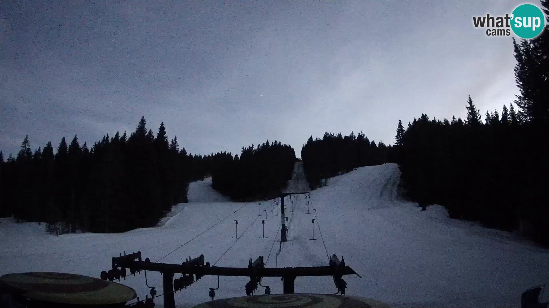 Comprensorio sciistico Rogla Webcam live Ostruščica piste 1 e 2