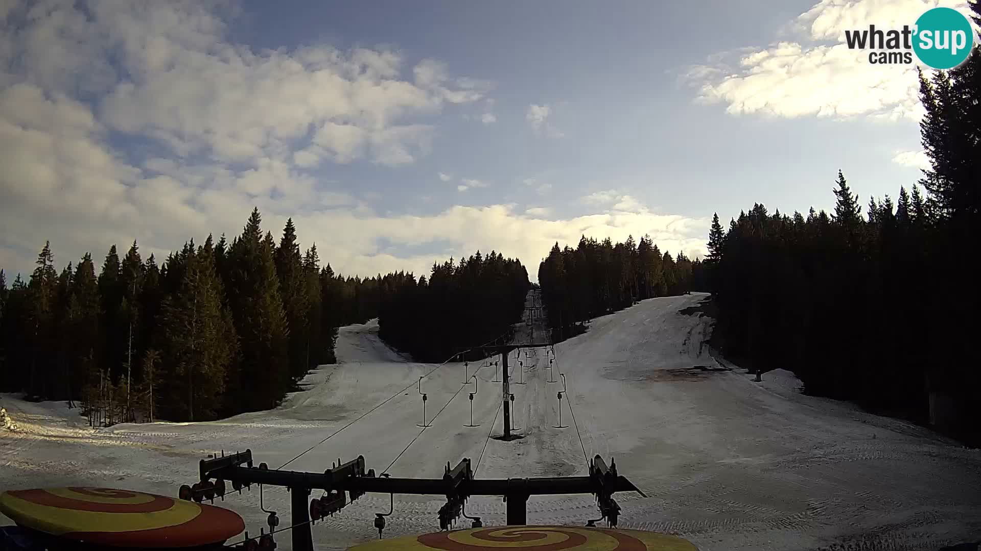 Estación de esquí Rogla Webcam Ostruščica pistas 1 y 2